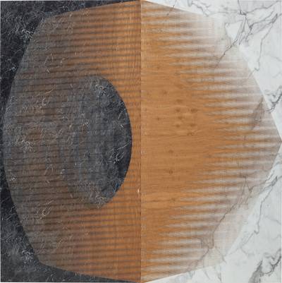 high pressure laminate on plywood, in 2 parts