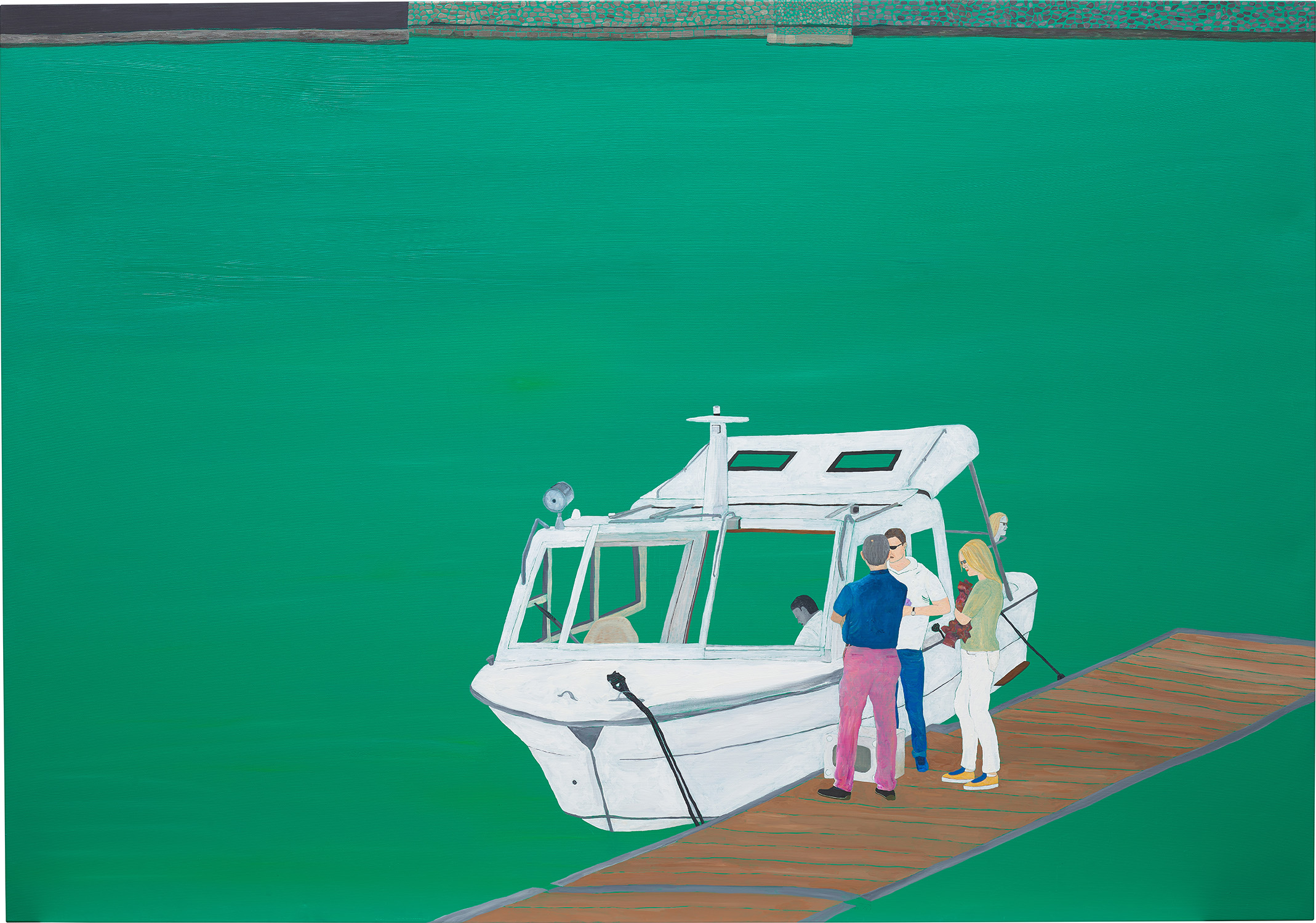 Max Prus — Boat Close to the Como Falls