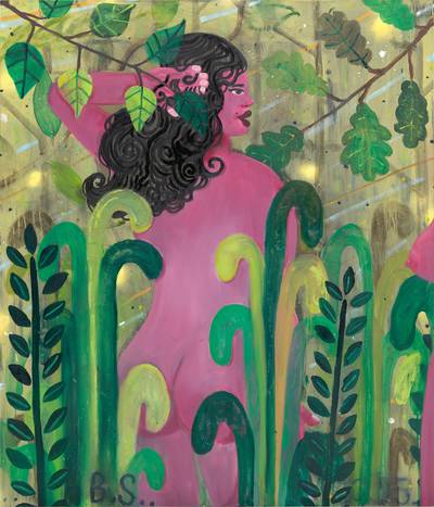 Two Girls in the Forest