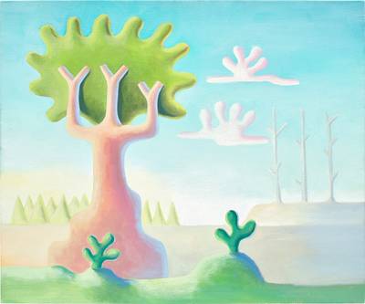 Large Tree and Distant Forest