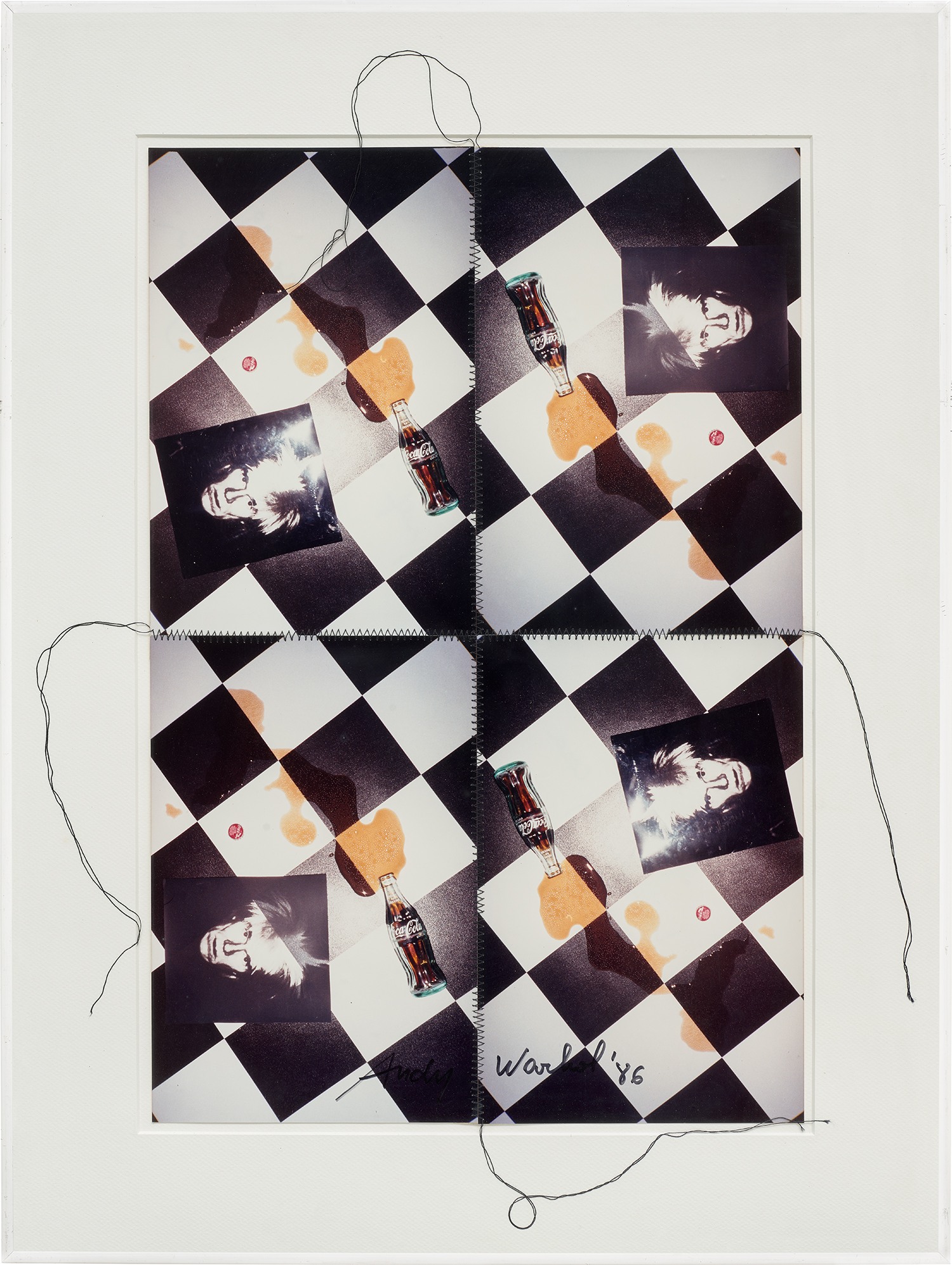 Andy Warhol — Drinking Coca Cola myself in the factory