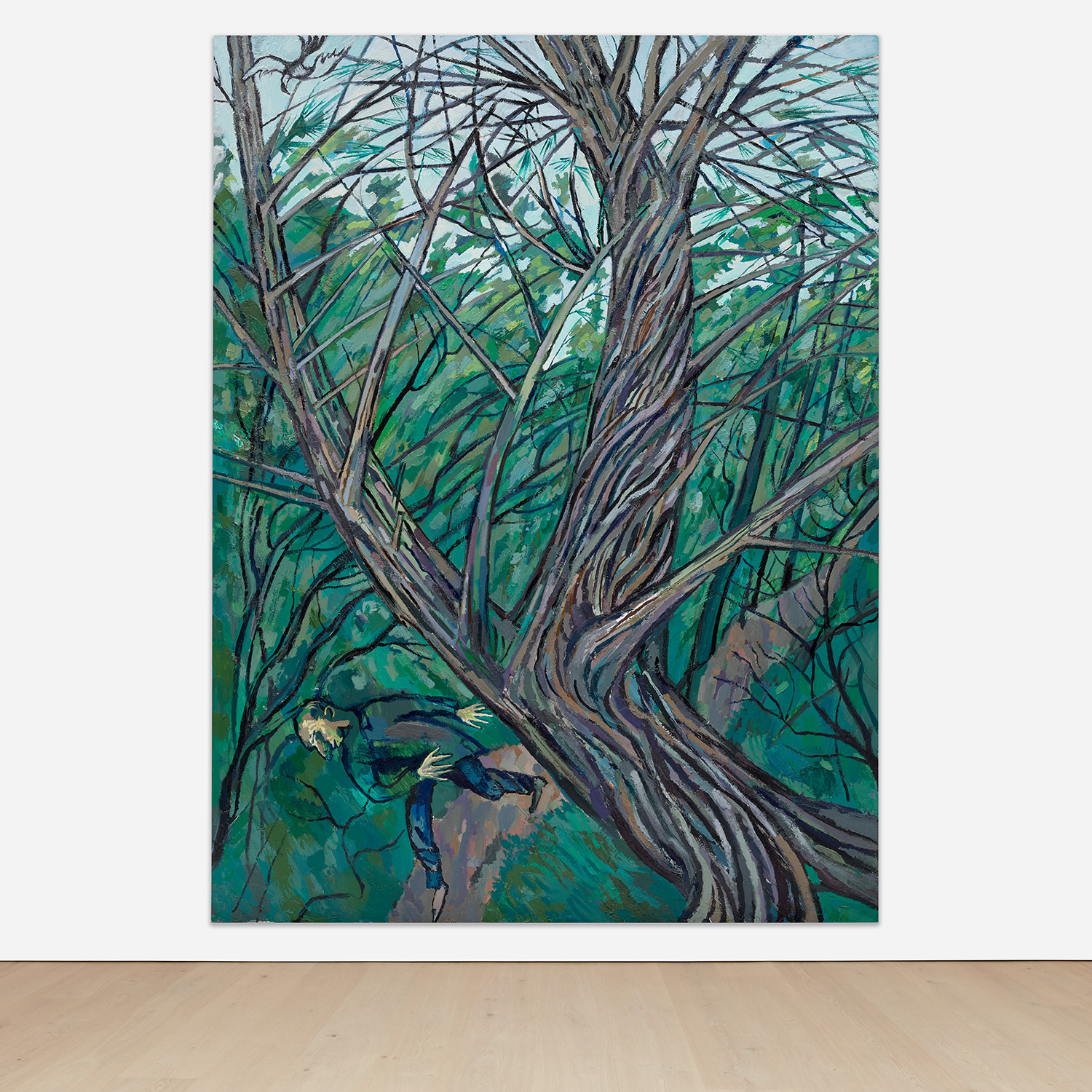 Maxim Kantor — The Cedar and Man