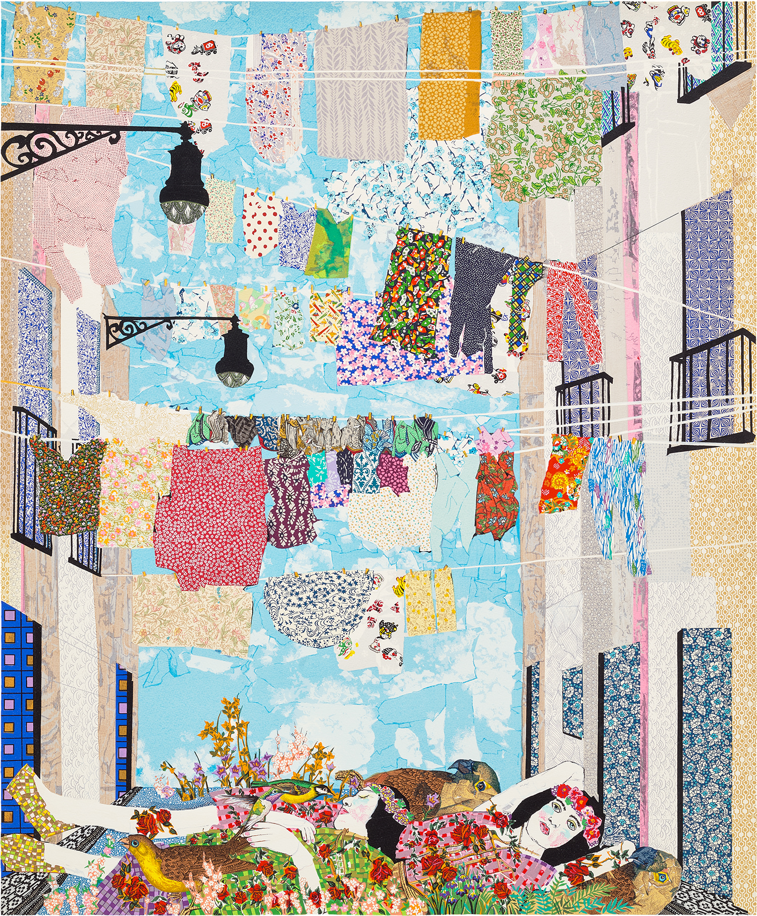 María Berrío — Knitting the Wind