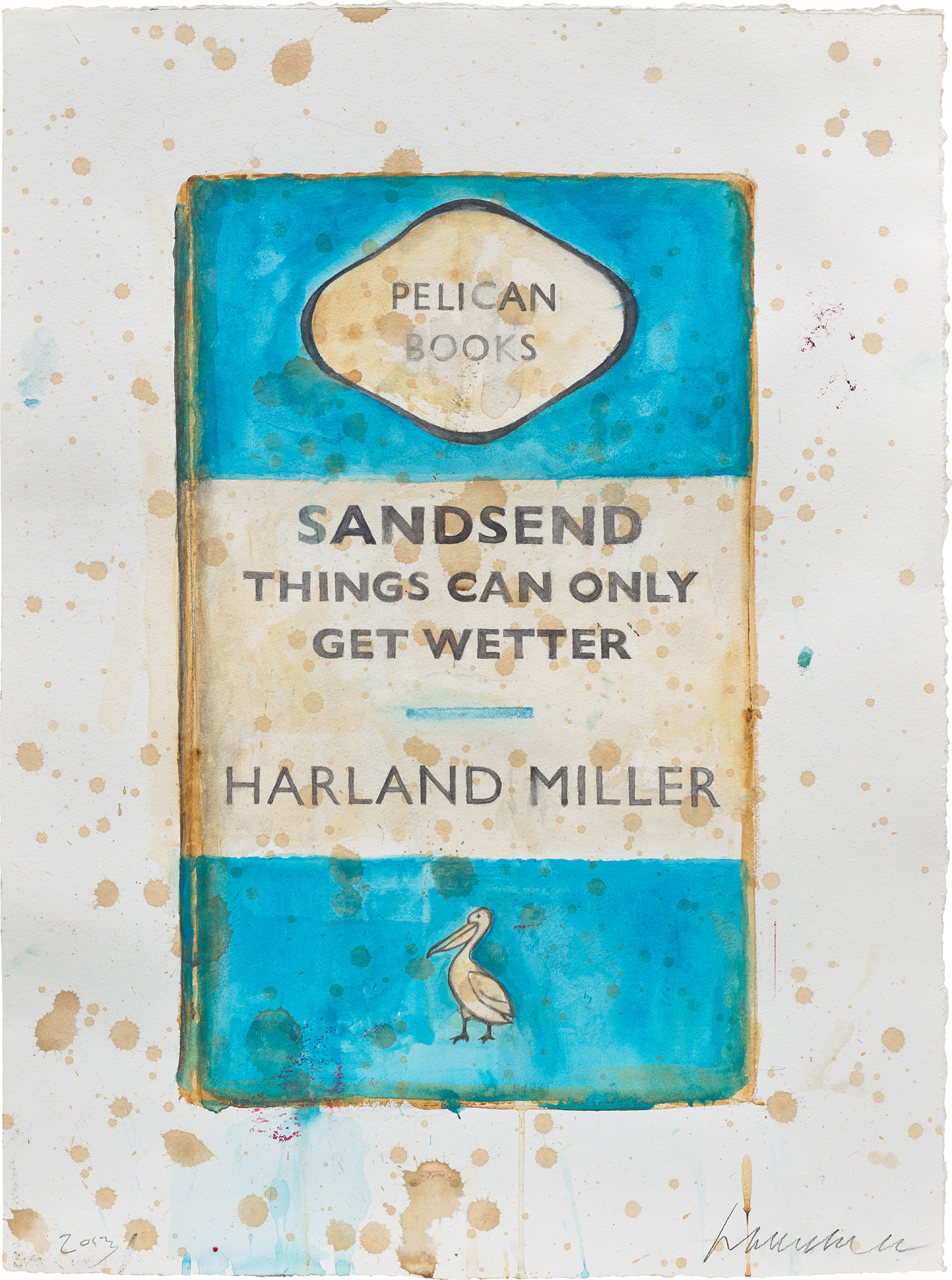 Harland Miller — Sandsend - Things can only get wetter