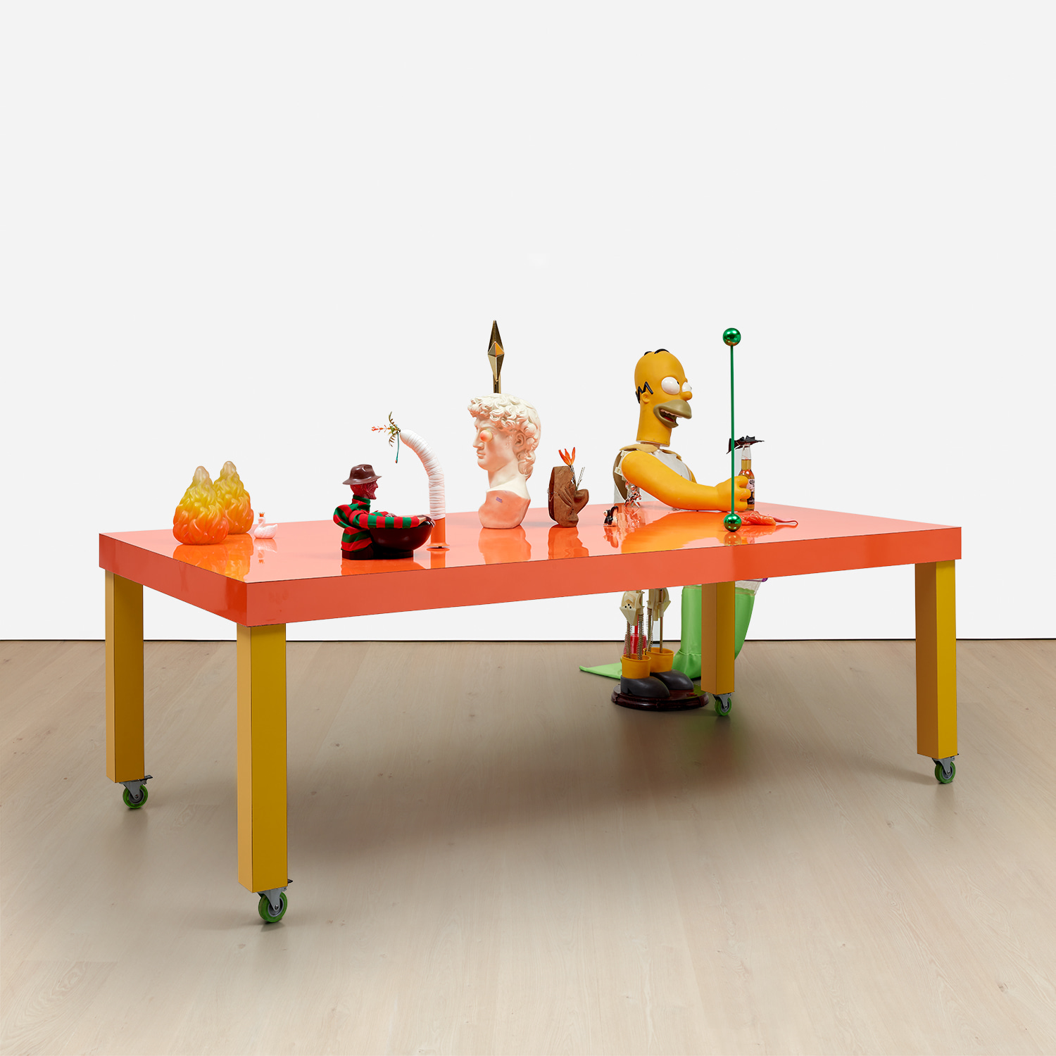 Alex Da Corte — GOBS/A Boxes (White Closet)