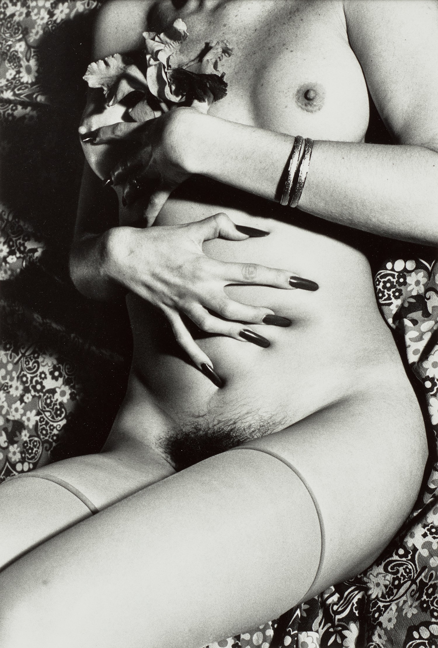 Helmut Newton — Margot in a motel, Ventura Blvd Hollywood