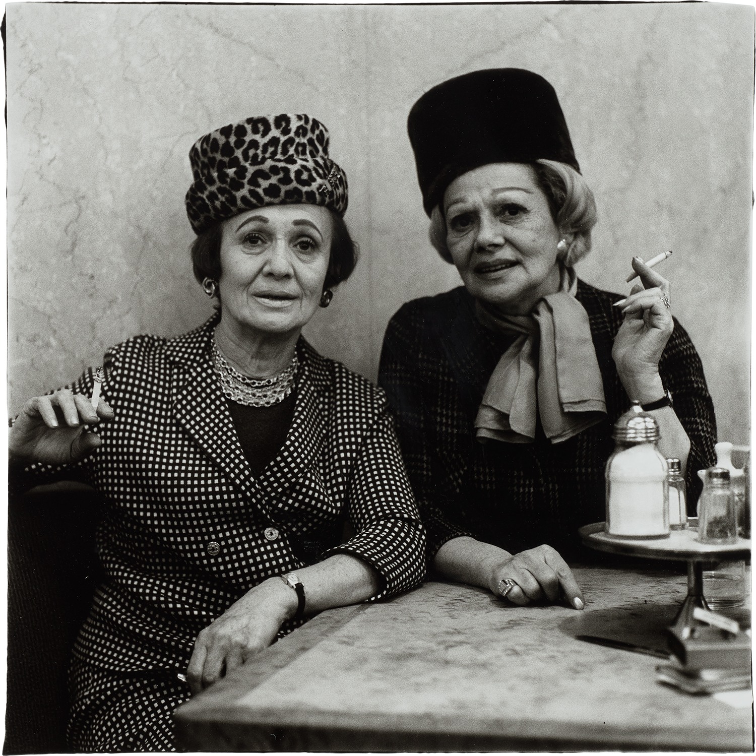 Diane Arbus — Two Ladies at the Automat, N.Y.C