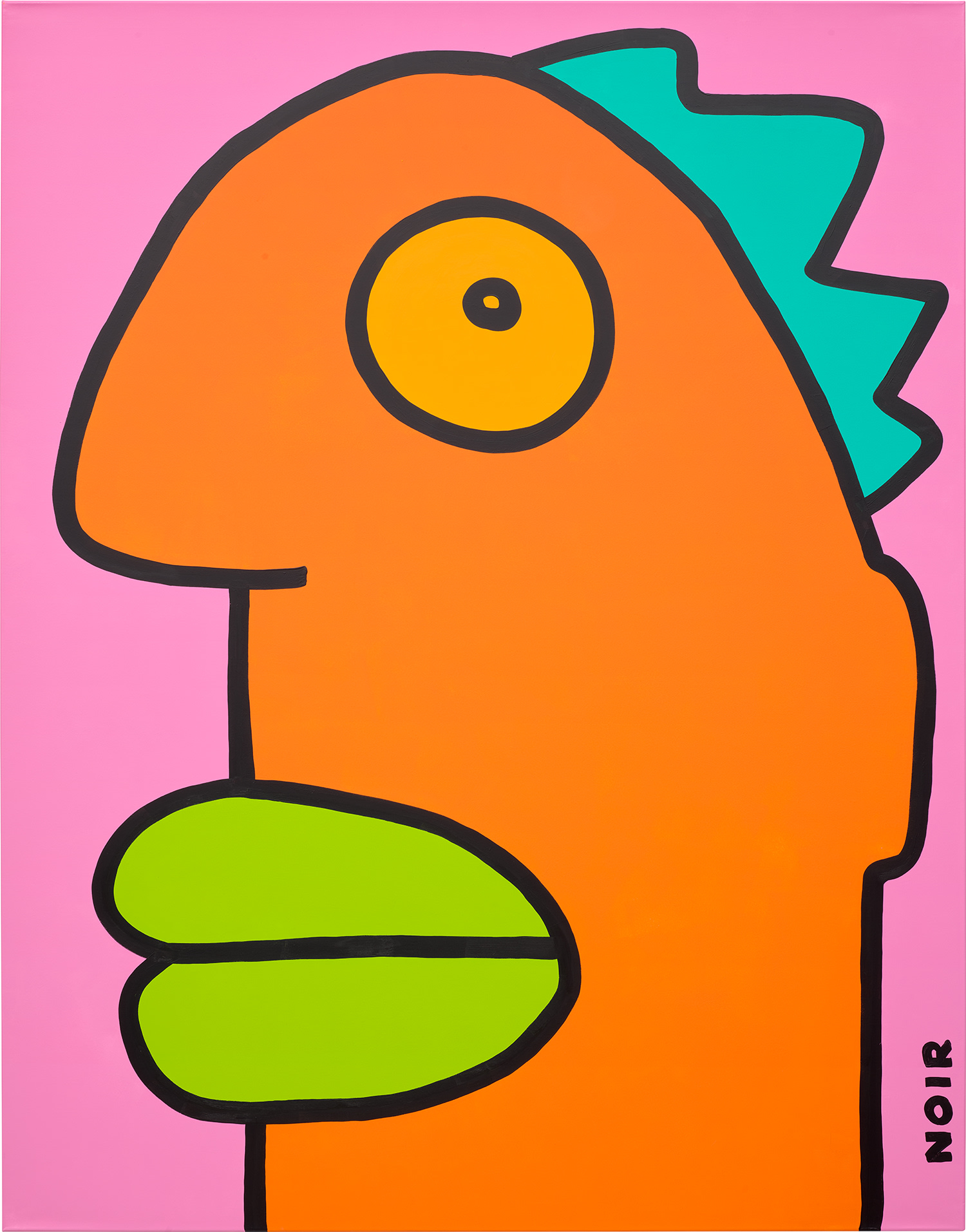 Thierry Noir — A new idea has just brightened up my day