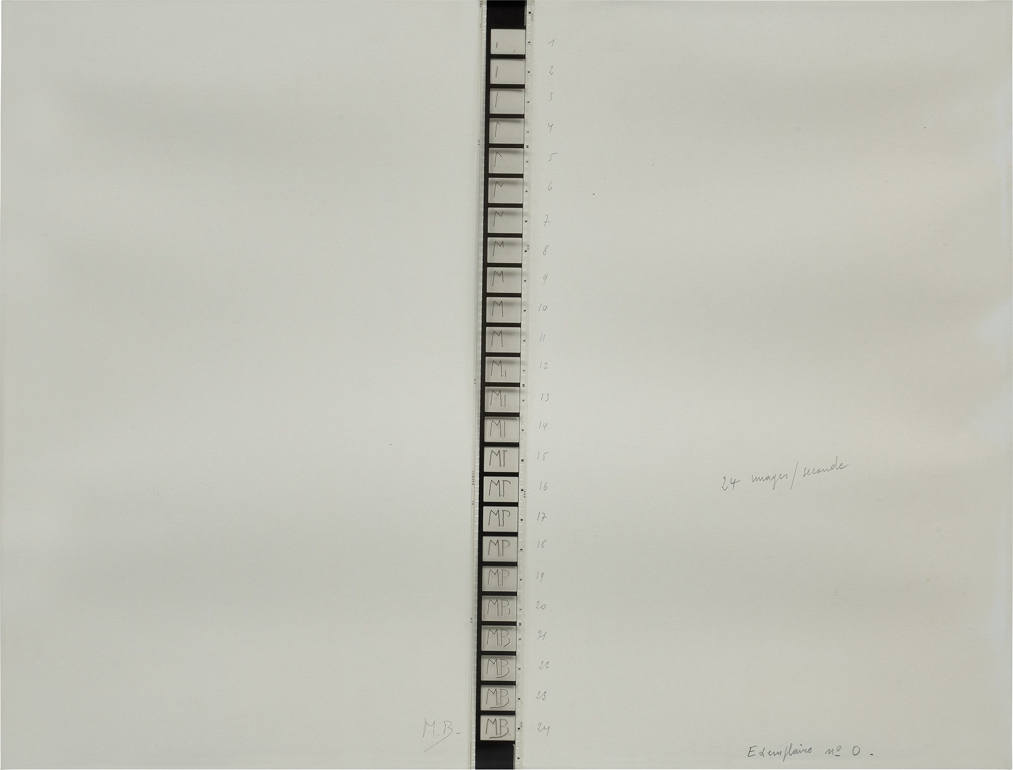 Marcel Broodthaers — 24 images/seconde
