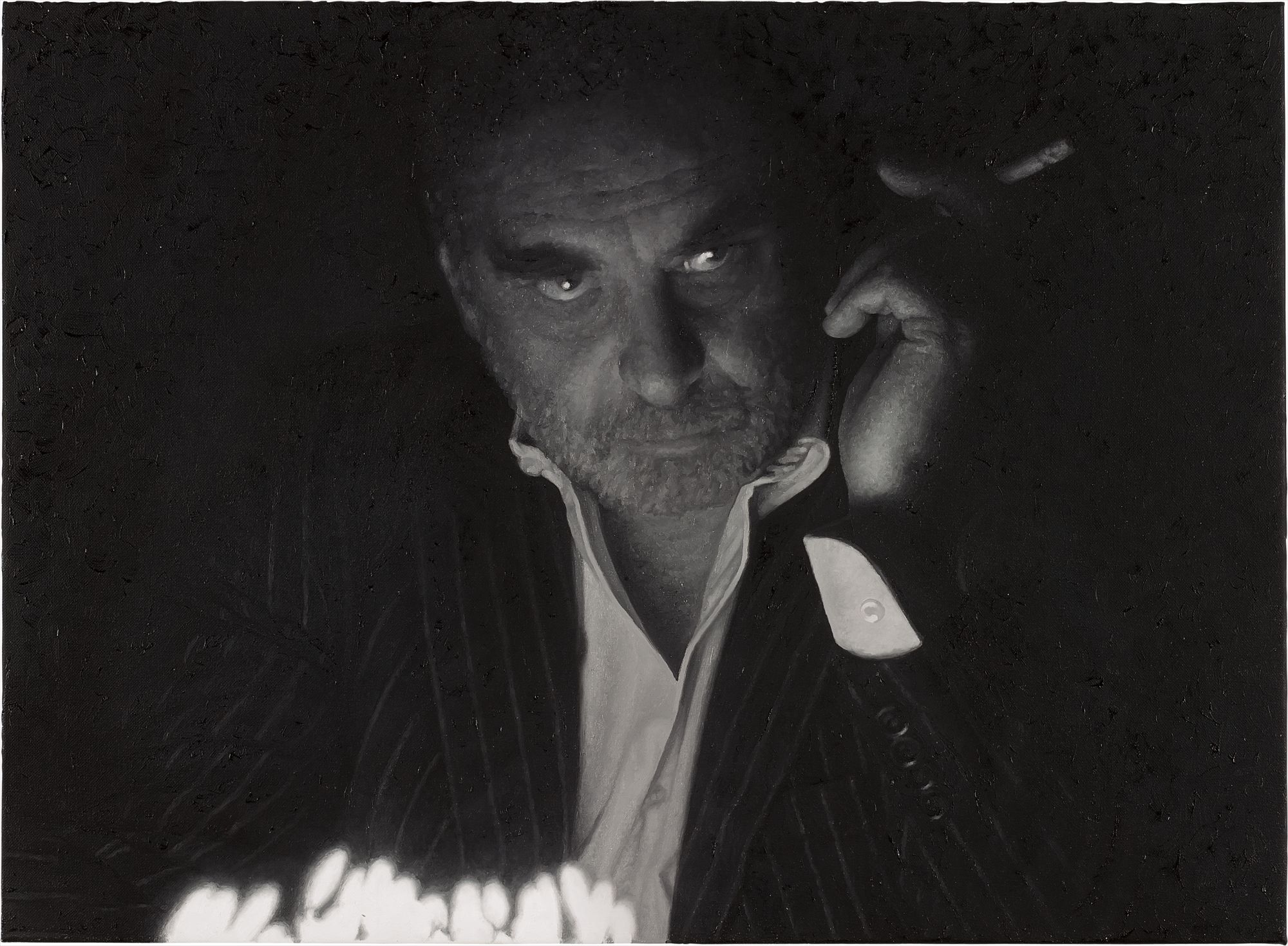 Rudolf Stingel — 'All work is autobiographical, so, that’s why I decided to just paint myself, instead of trying to come up with all kinds of wonderful ways to show myself.' Rudolf Stingel