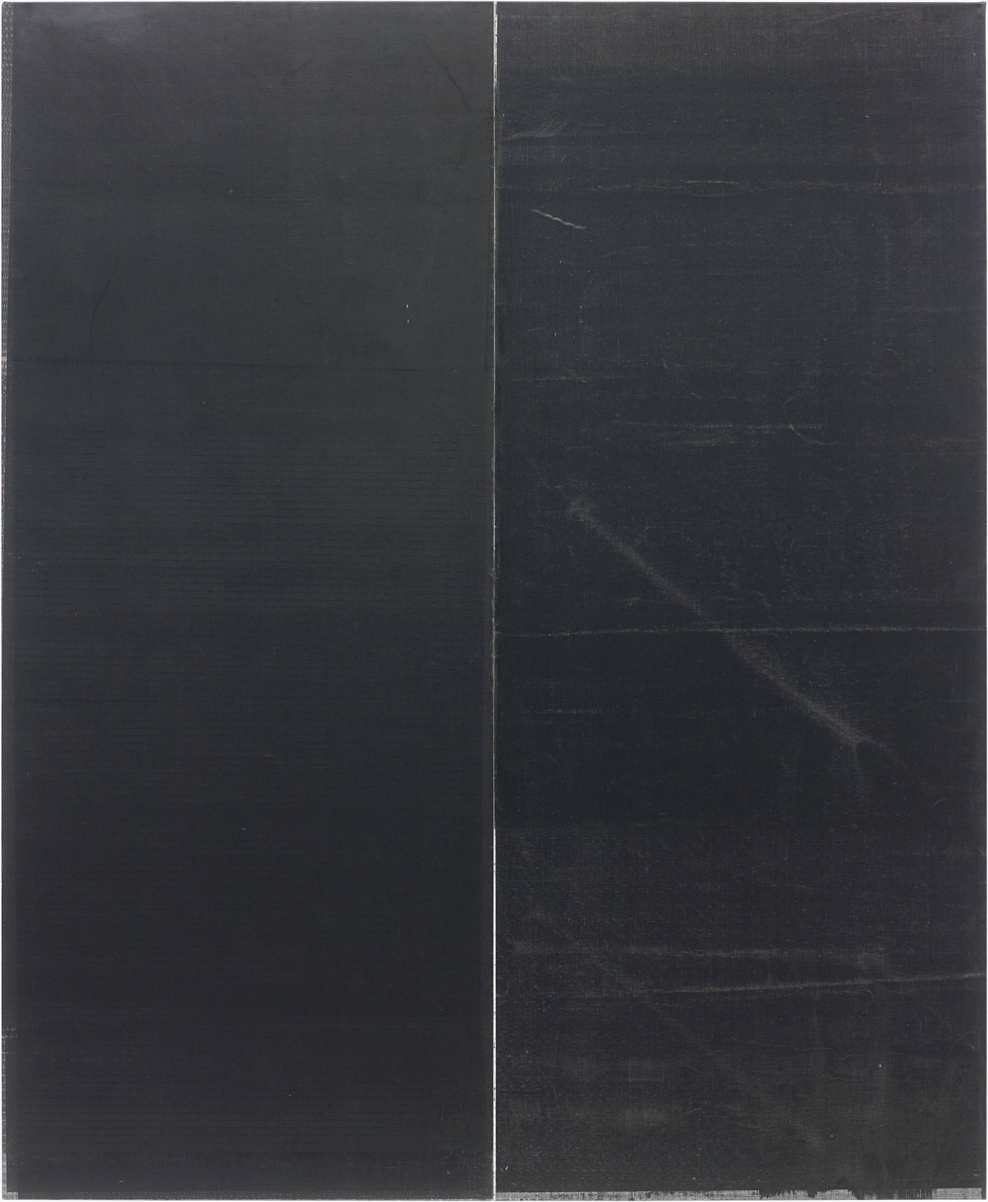 Wade Guyton — Epson ultrachrome inkjet on linen