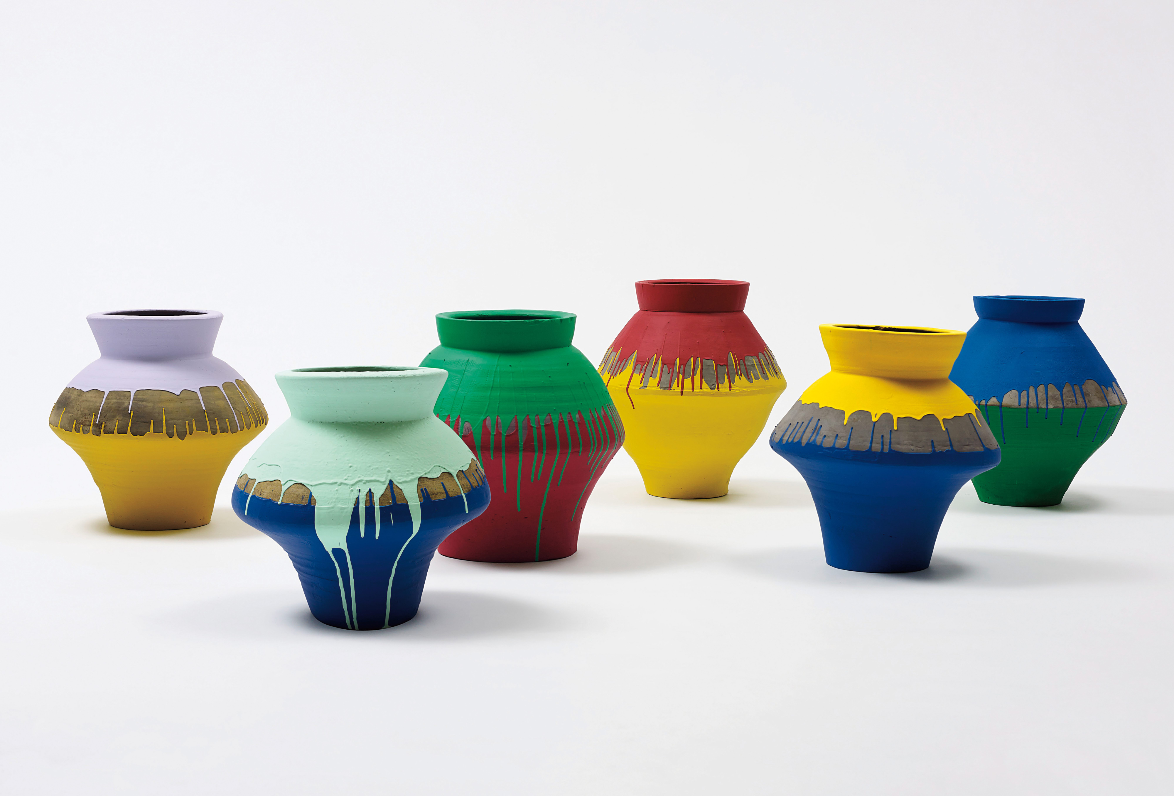 Ai Weiwei — Coloured Vases (in 6 parts)