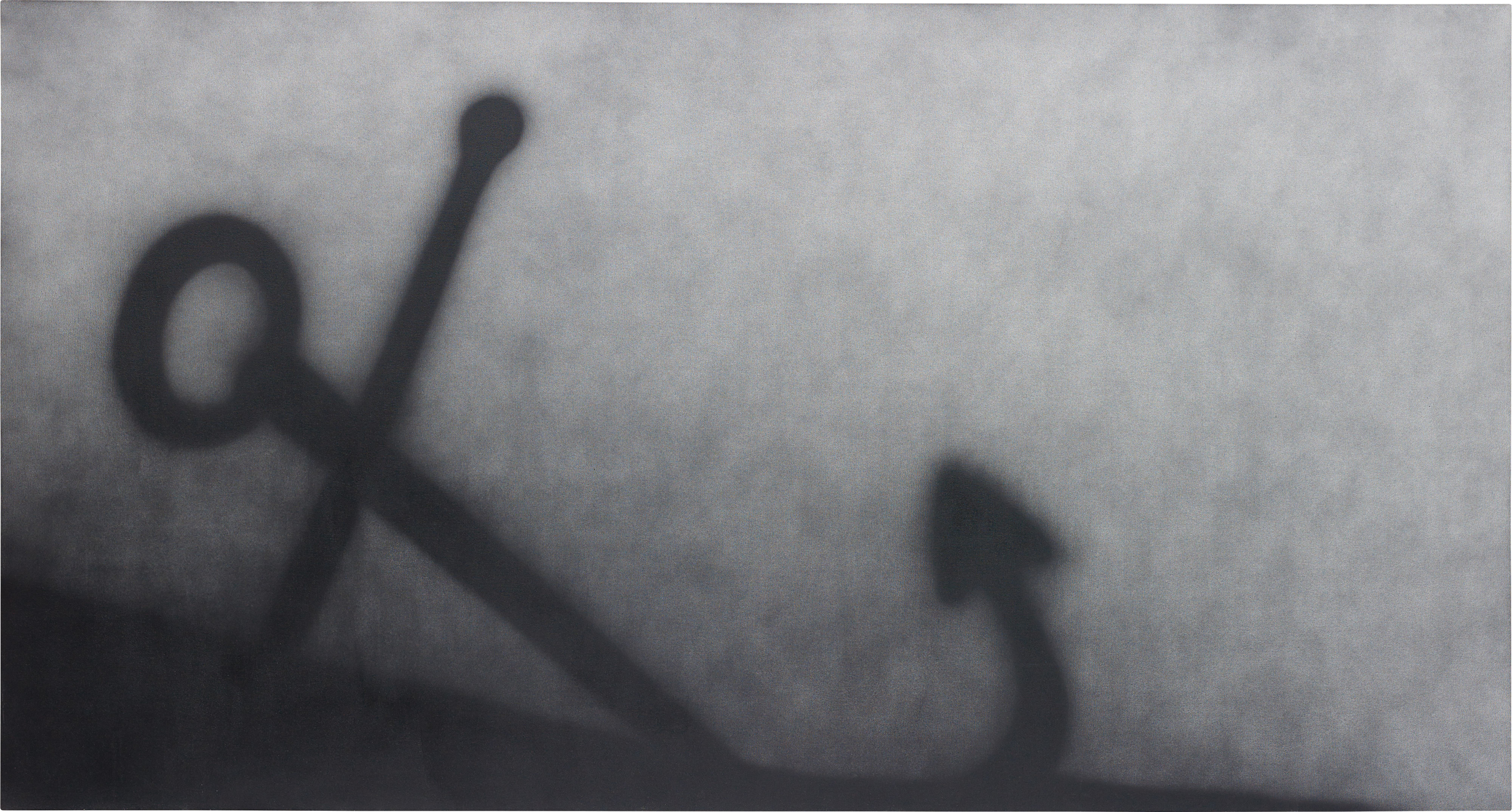 Ed Ruscha — Anchor Stuck in Sand