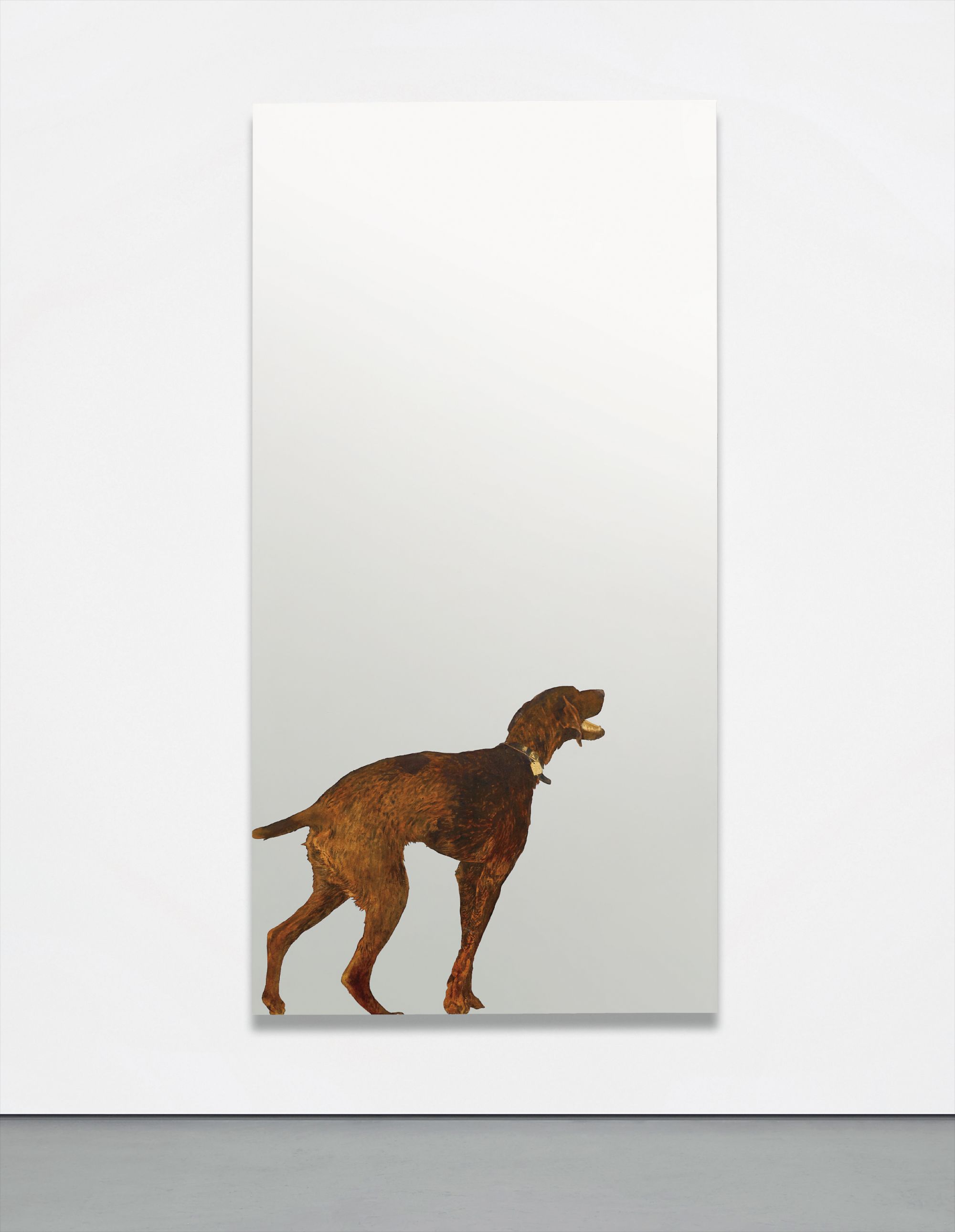 Michelangelo Pistoletto — Violet Dog