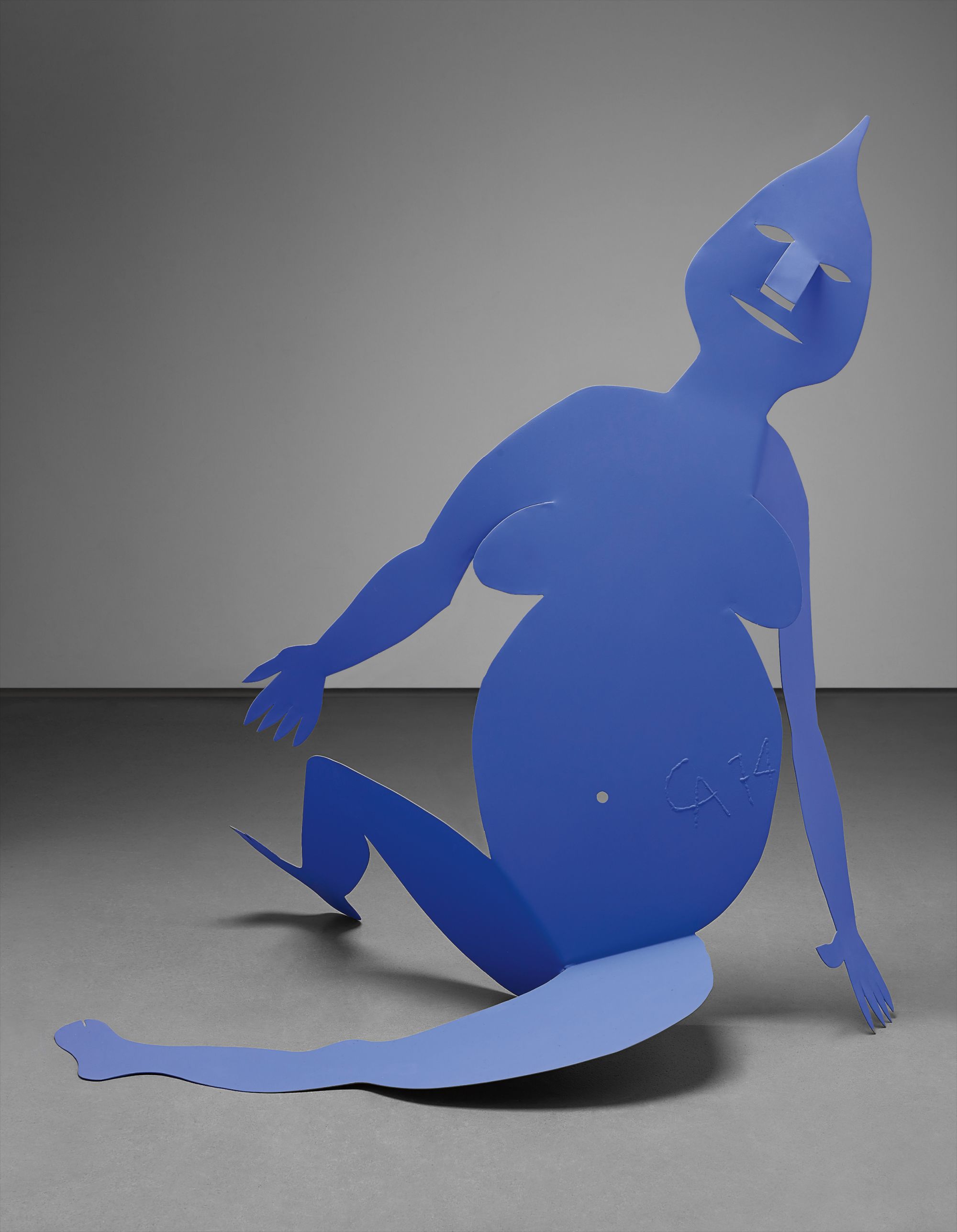 Alexander Calder — Critter Bleue Assise