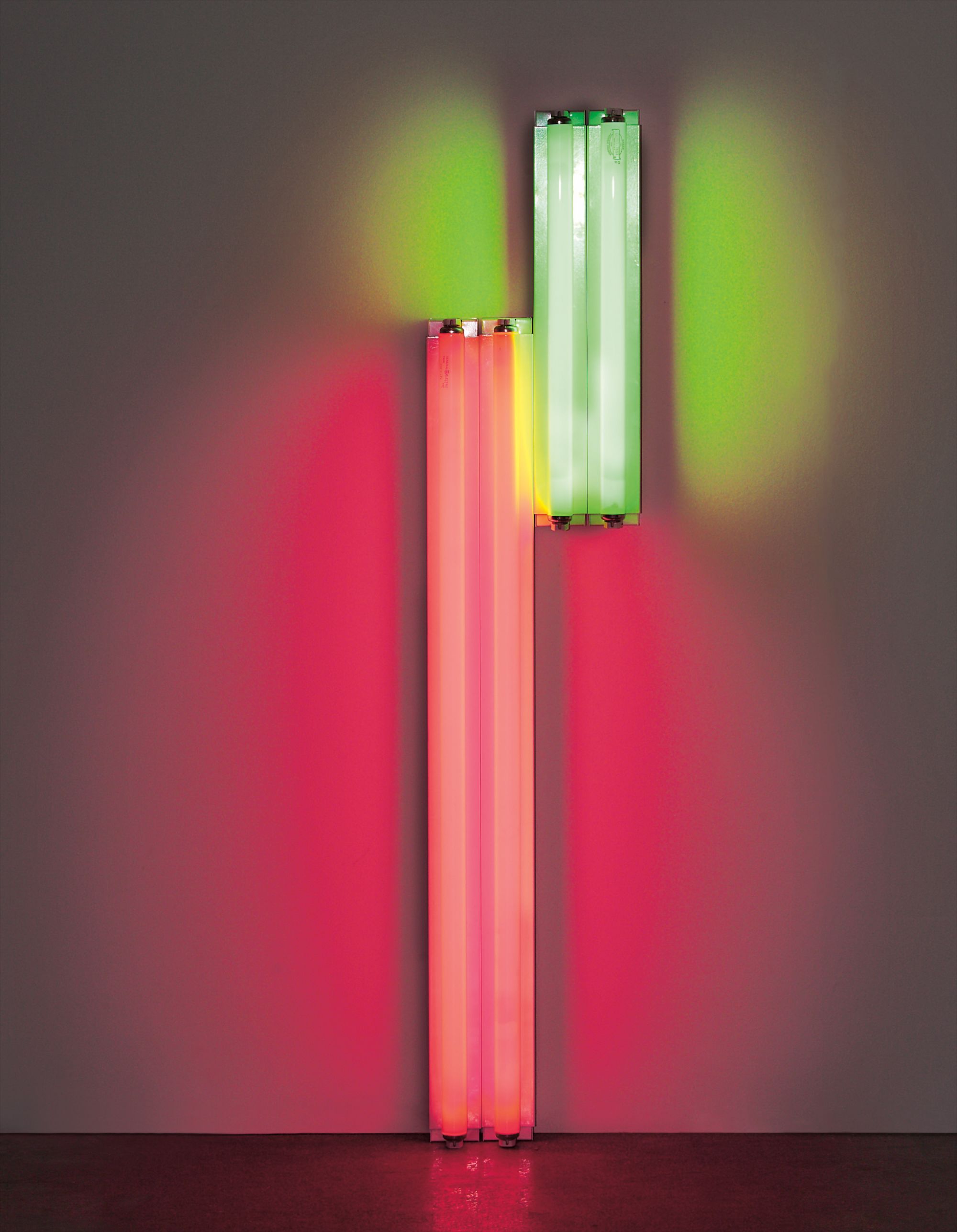American artist Dan Flavin was one of the most influential figures of the minimalist art movement. Completed in the last year of his life,