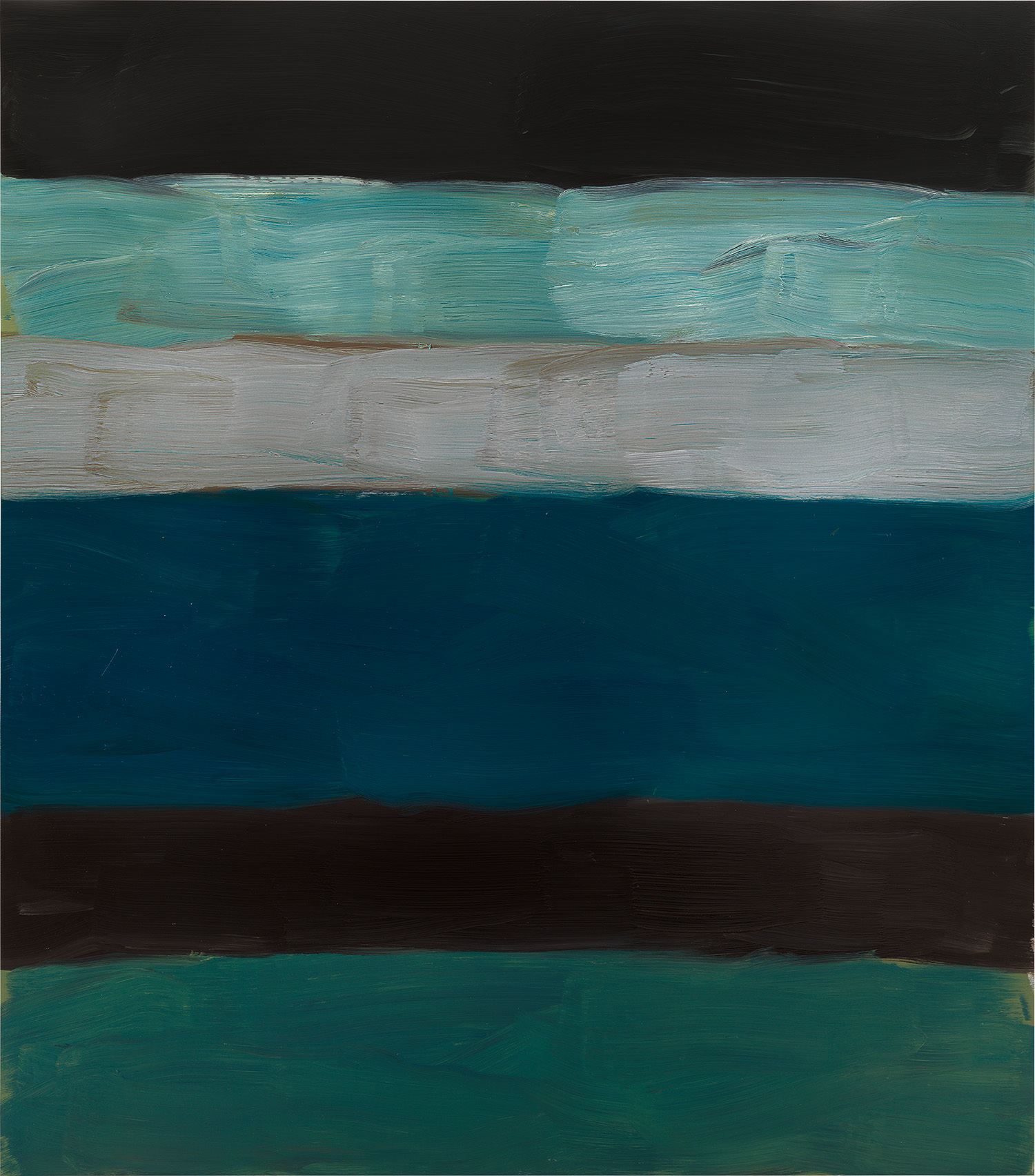Sean Scully — Landline Green Sea