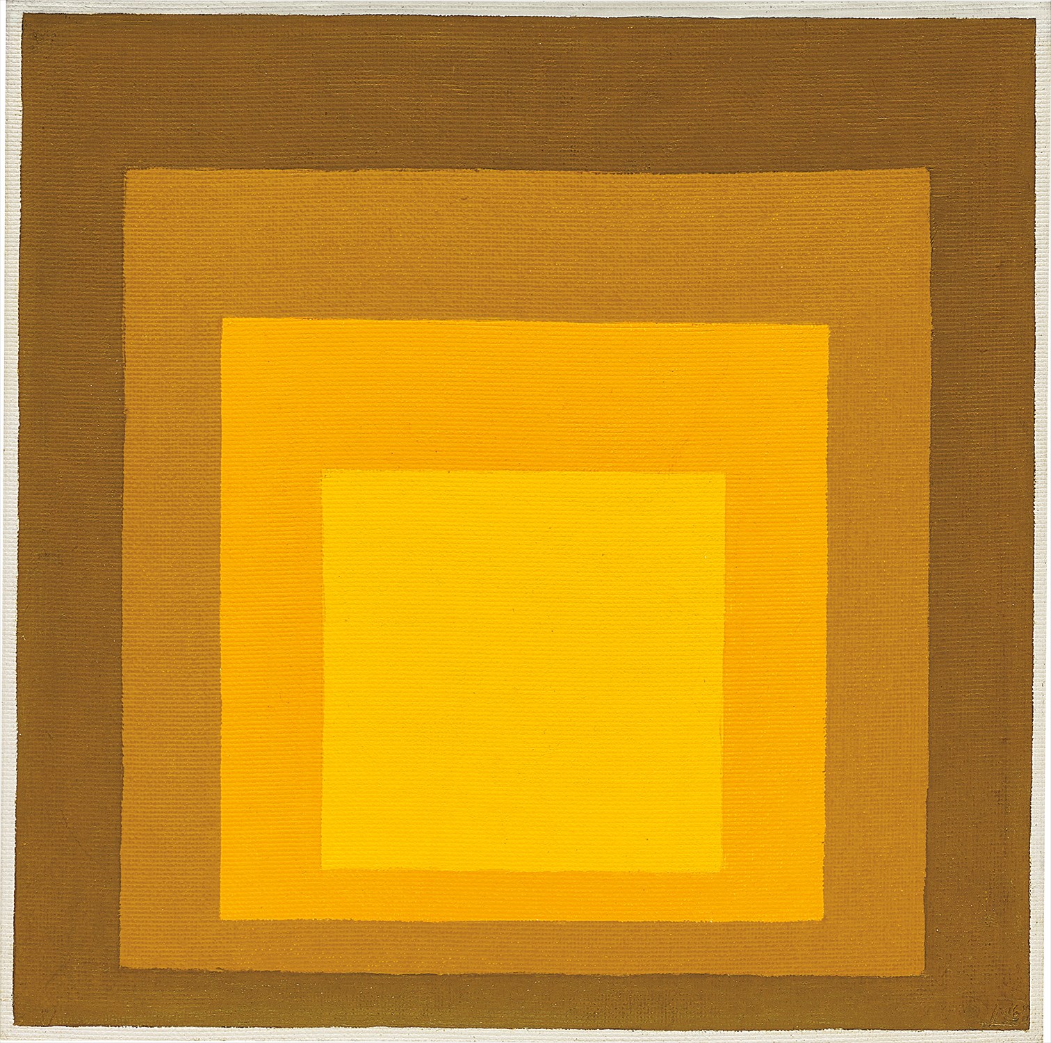 Josef Albers — Study for Homage to the Square: Late September