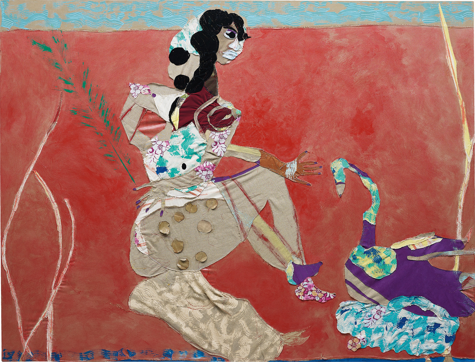 Tschabalala Self — Leda