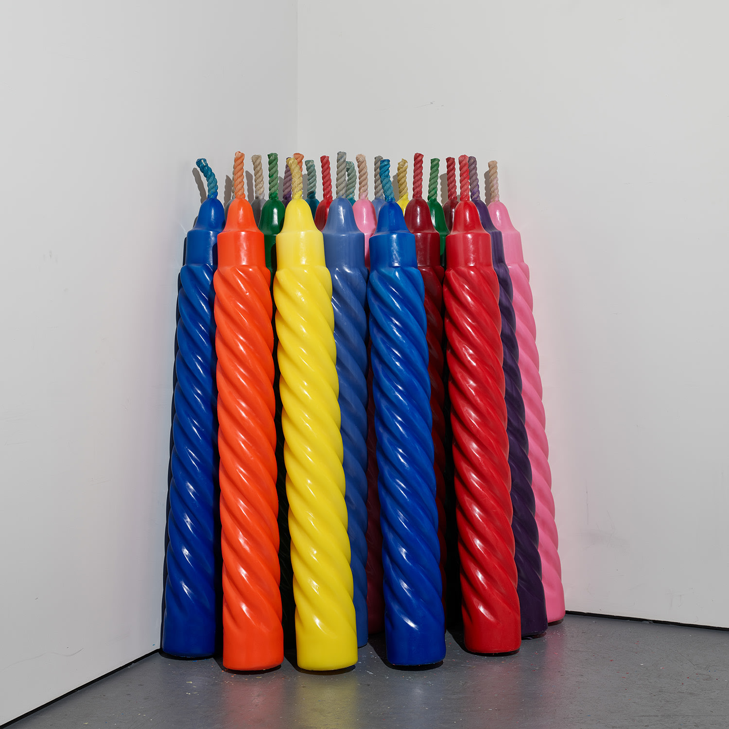 Philippe Parreno — wax and wick, in 22 parts