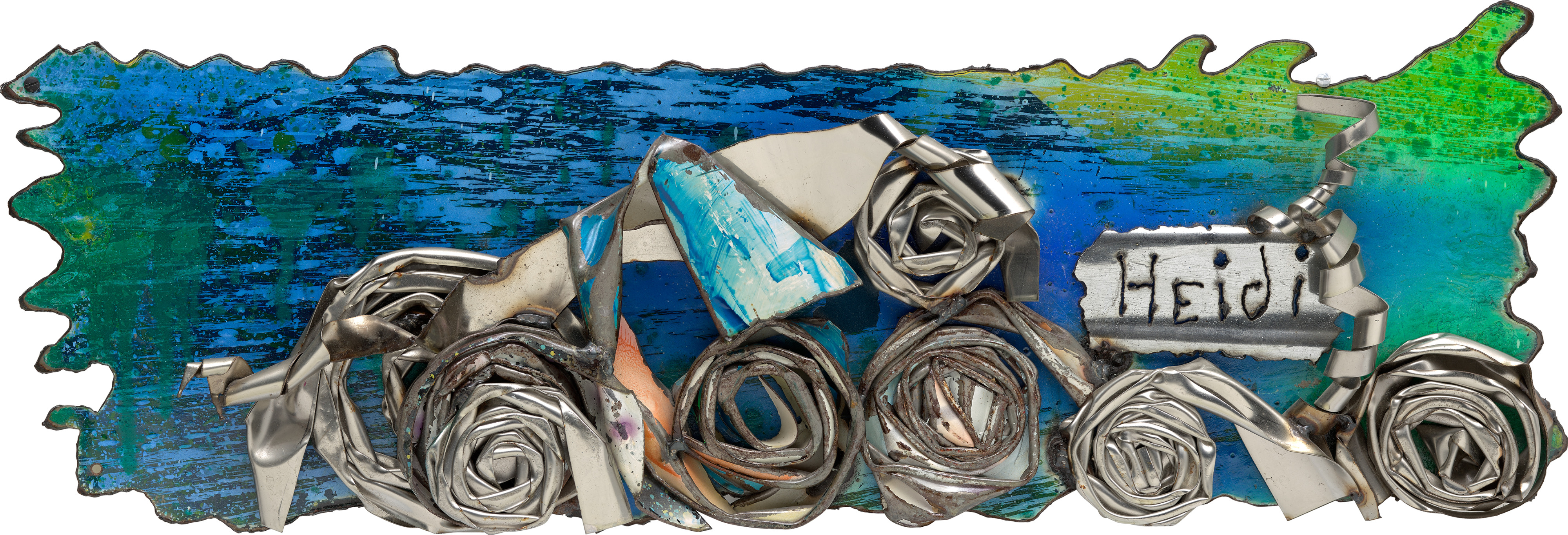 John Chamberlain — Heidi (A Birthday Card)