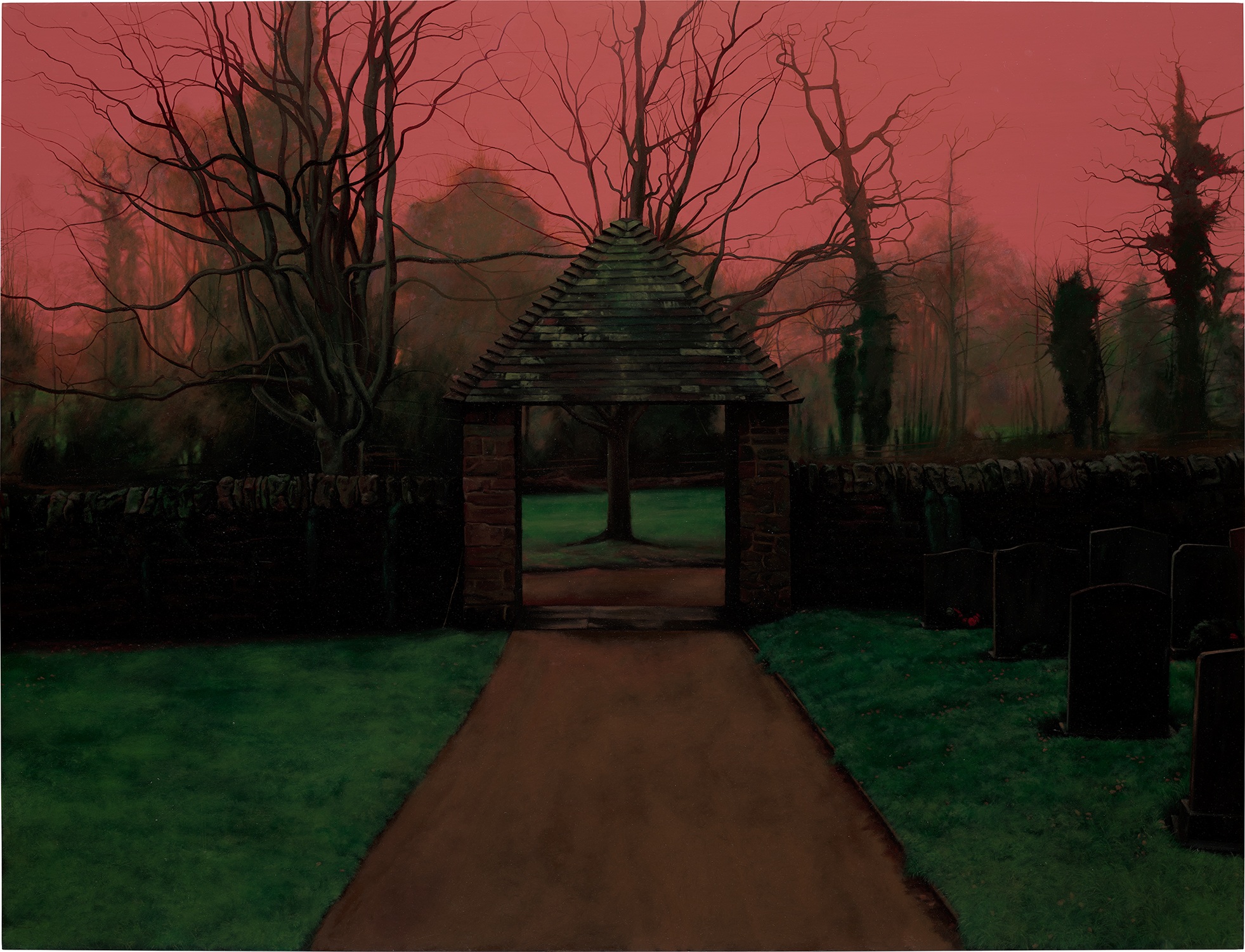 George Shaw — The Lych Gate