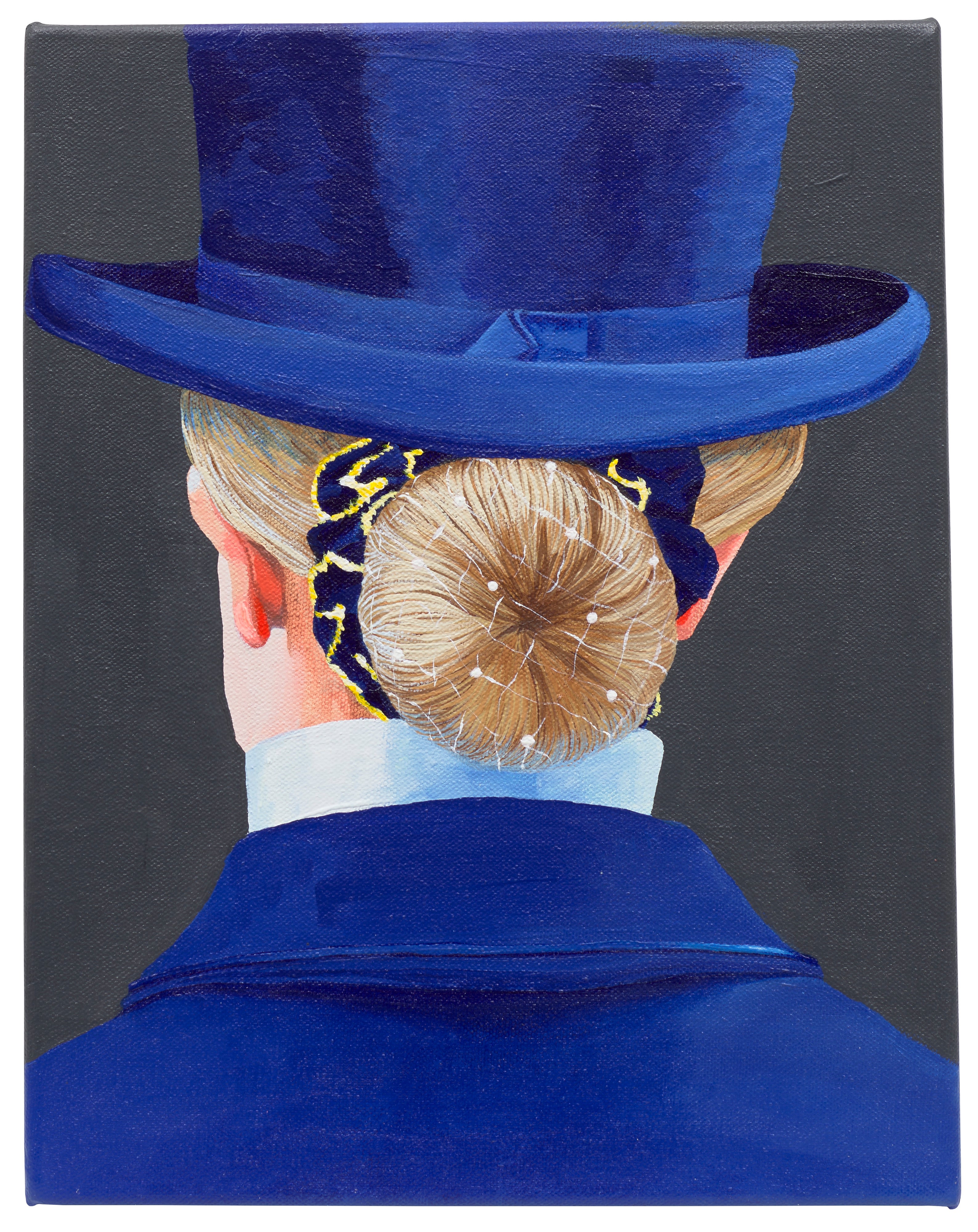 Sarah Miska — Rider with Blue Dressage Hat