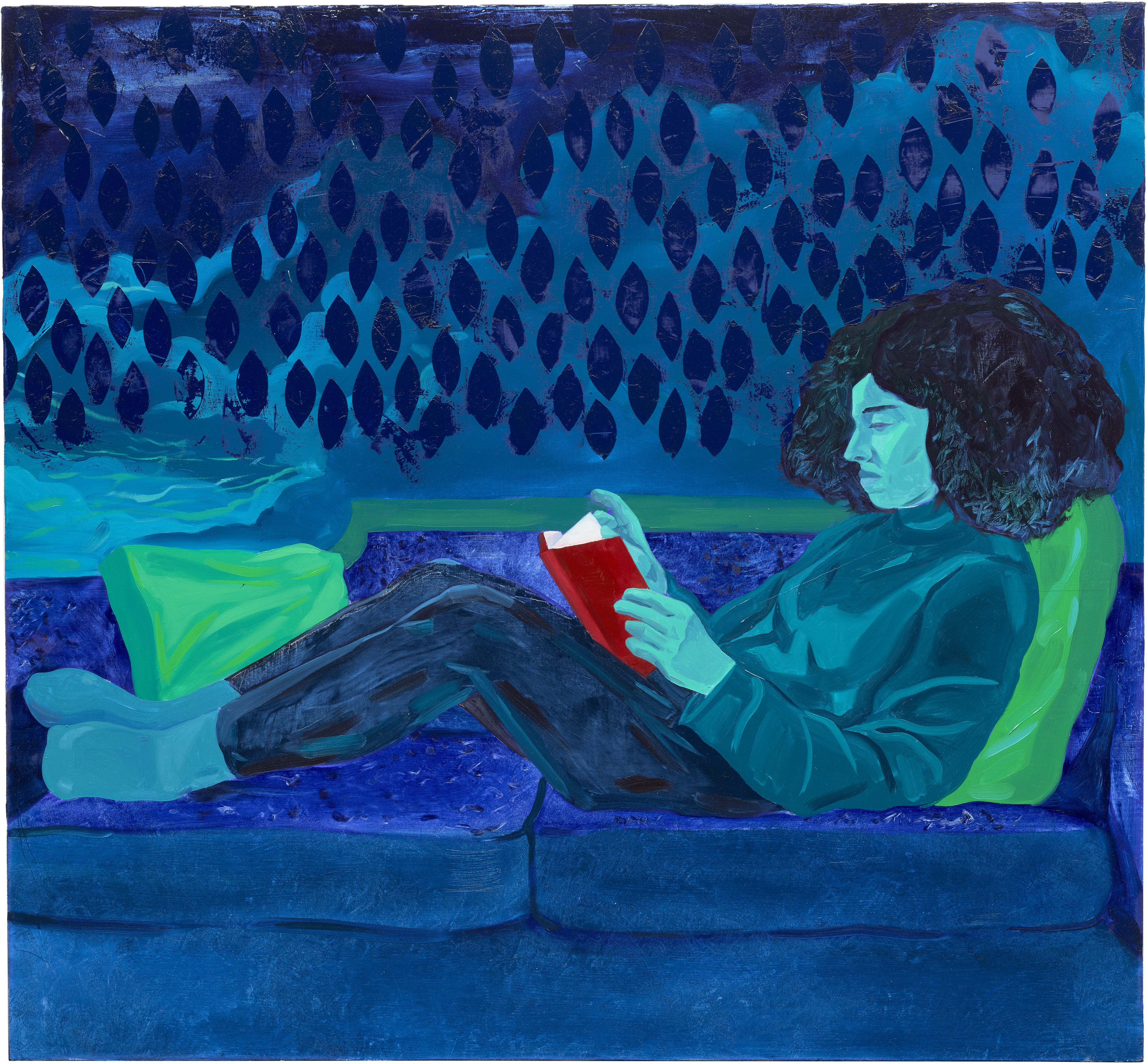 Silent Company (Karrine in blue)