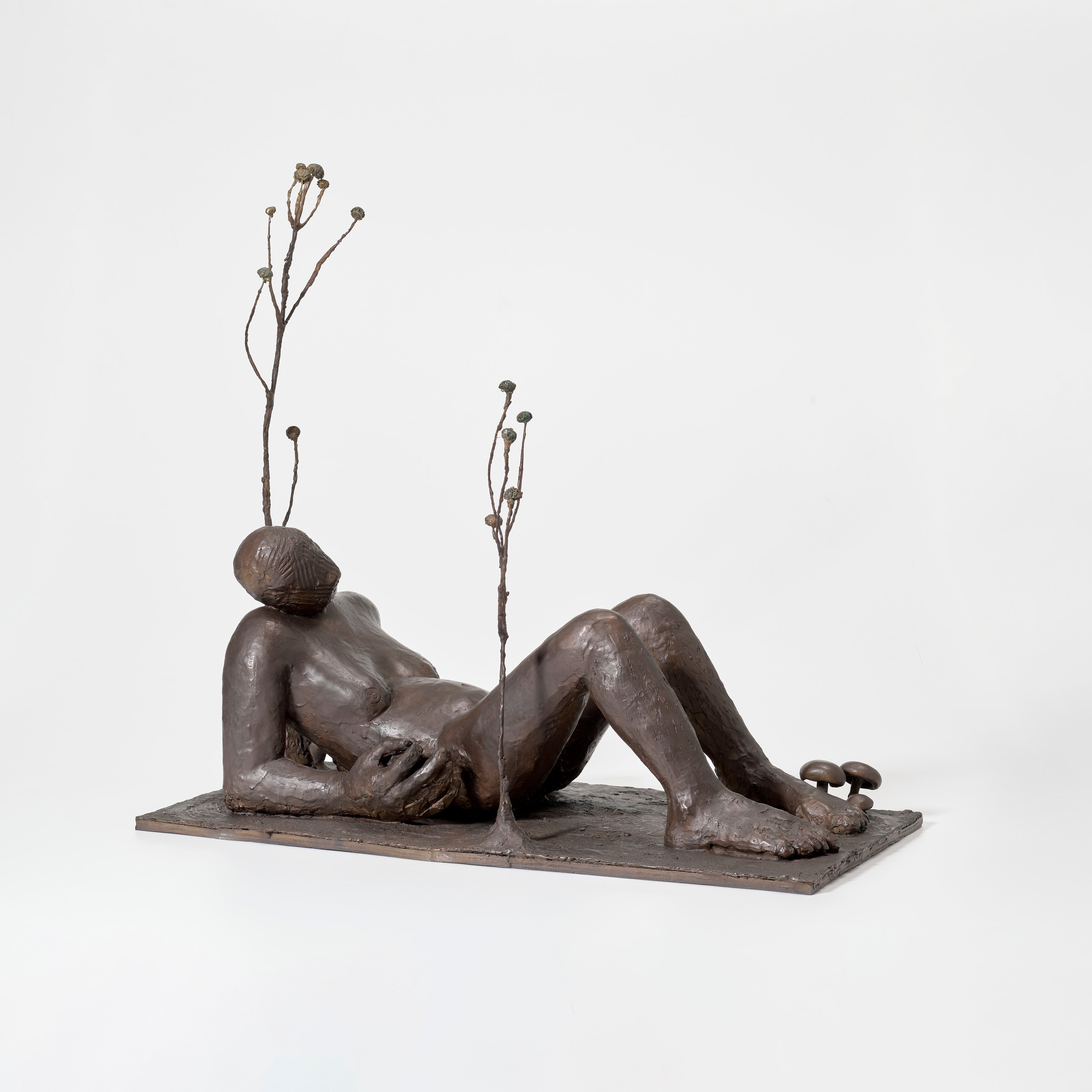 Nicole Eisenman — Maquette: Sketch for a Fountain (Reclining Figure)