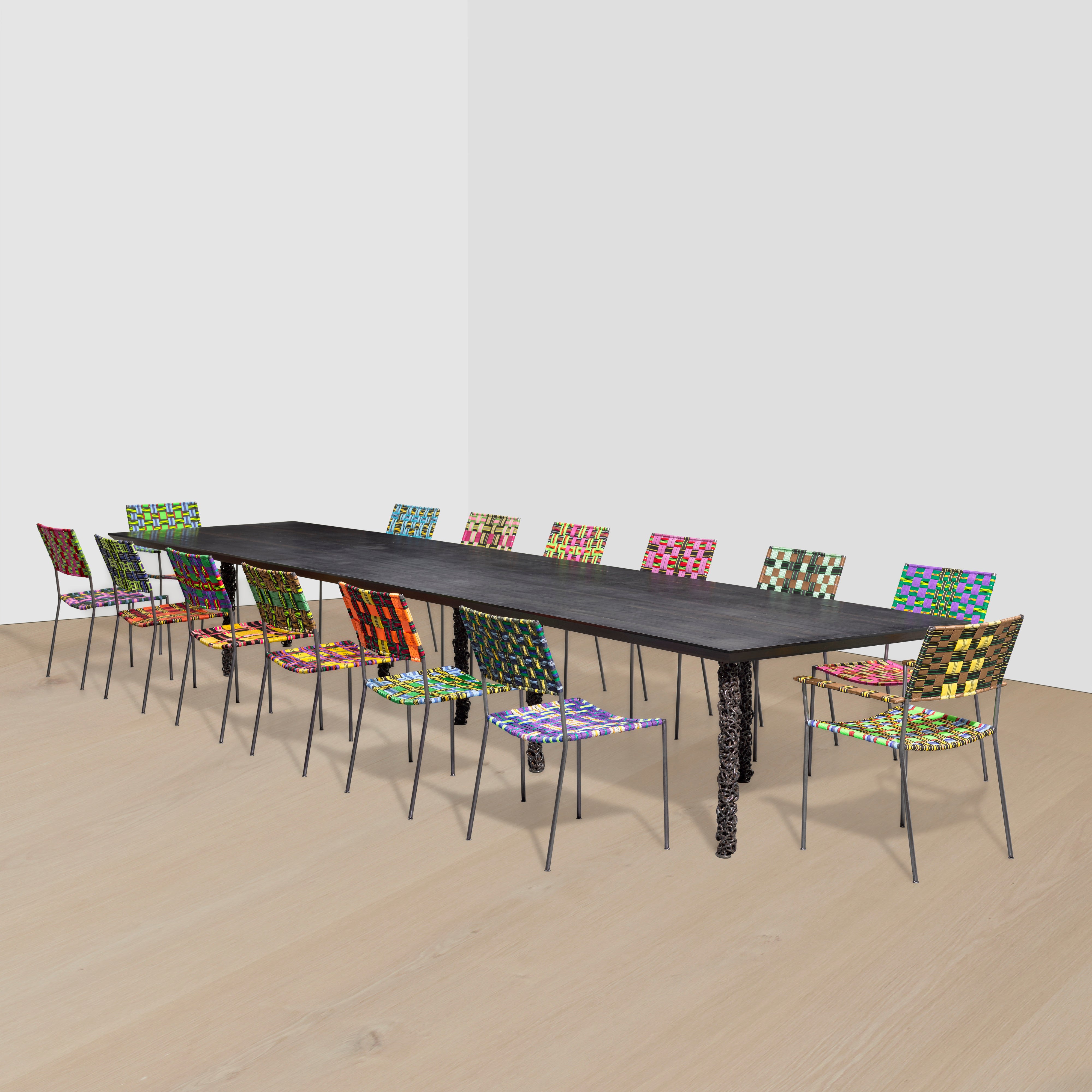 Franz West — Ebony on its chains #2