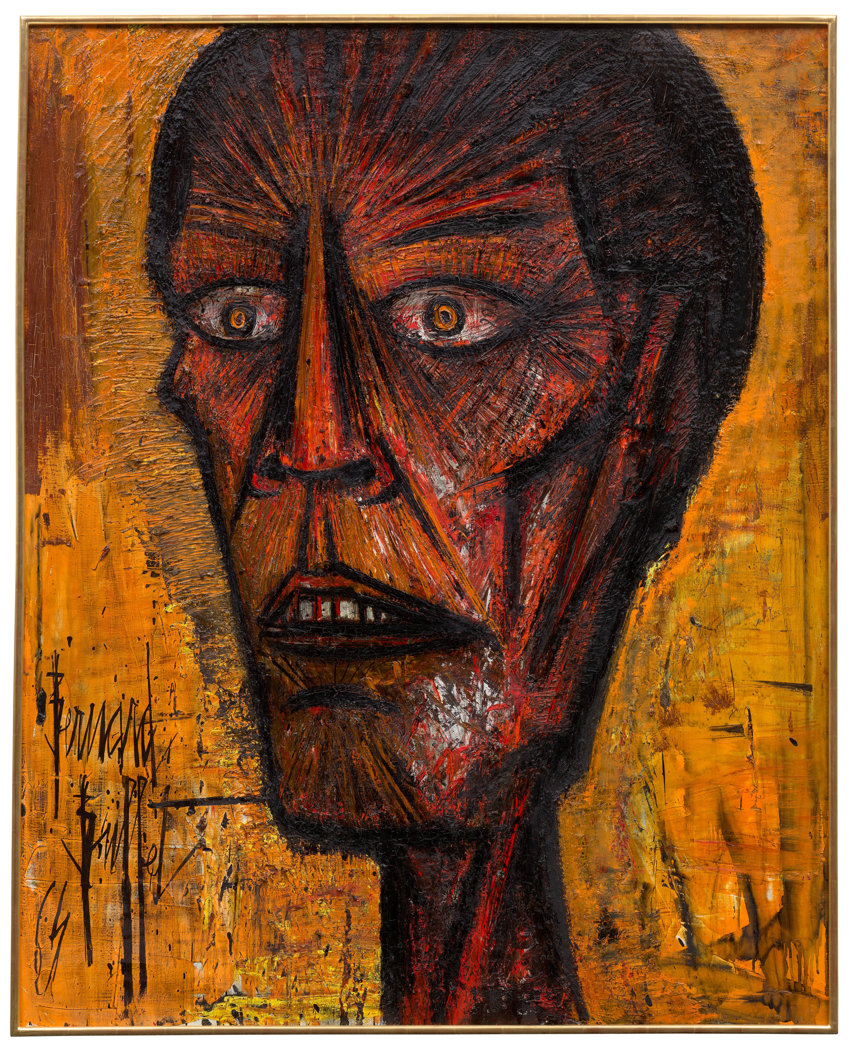 Bernard Buffet — Tête d'écorché