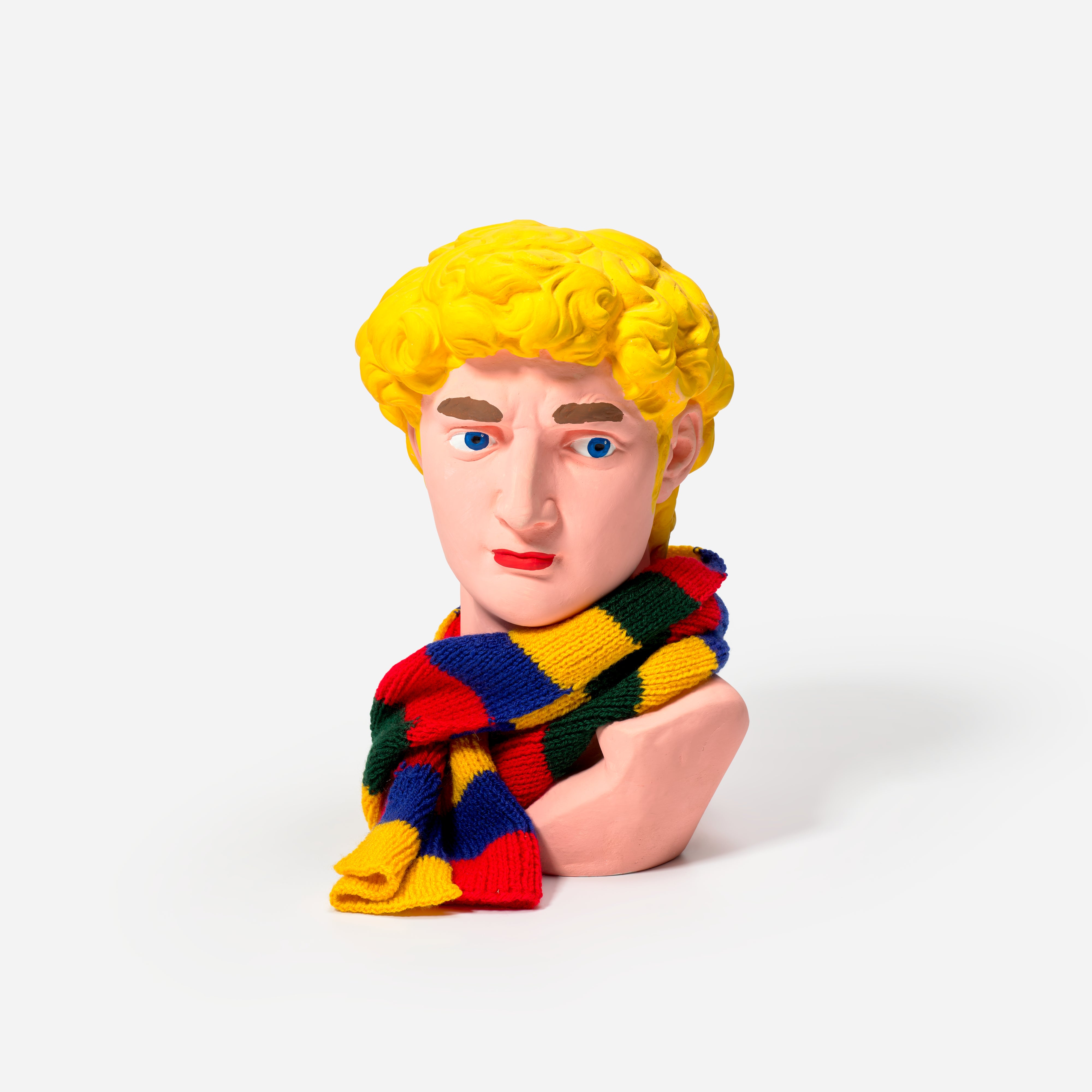 Hans-Peter Feldmann — David Head With Scarf