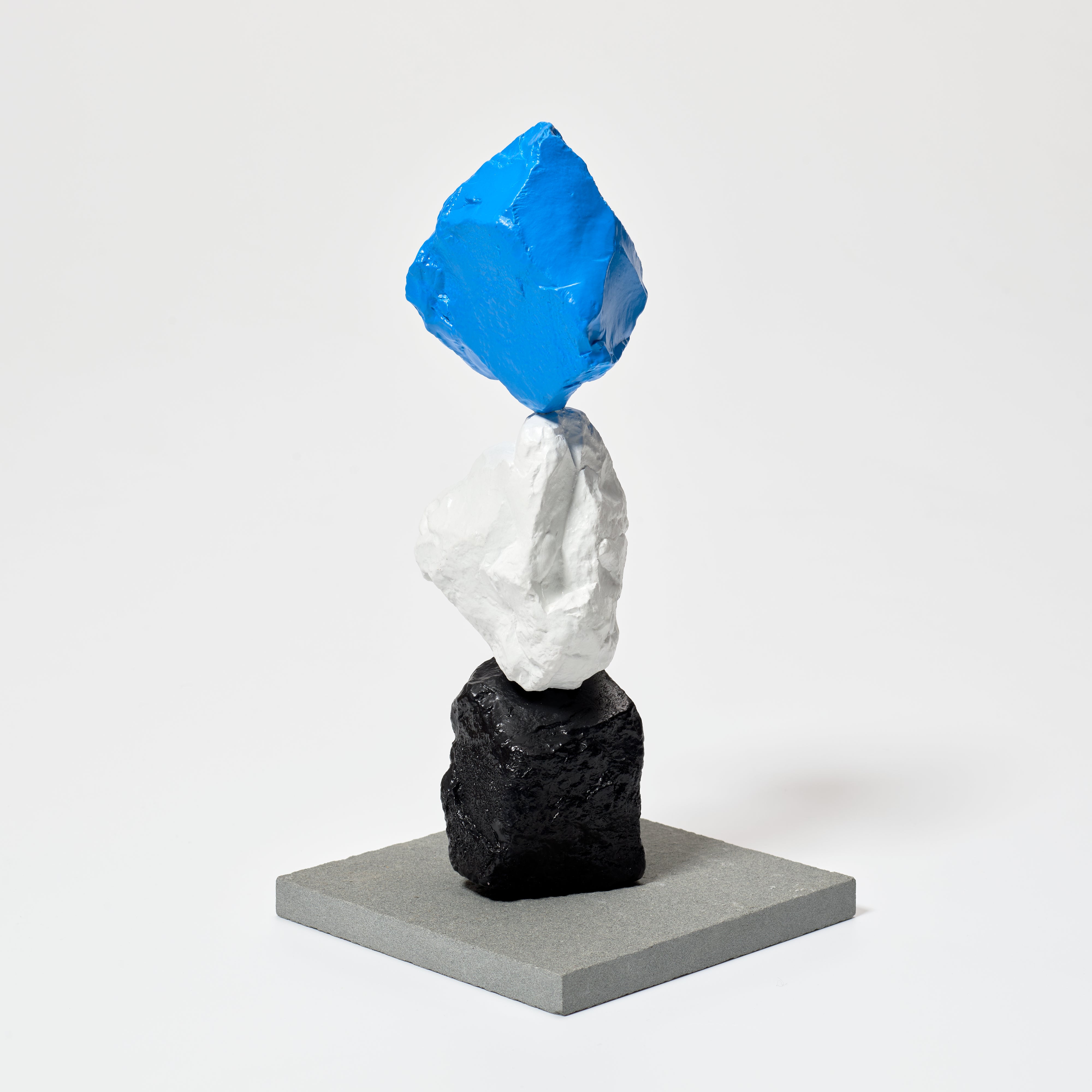 Ugo Rondinone — small black white blue mountain