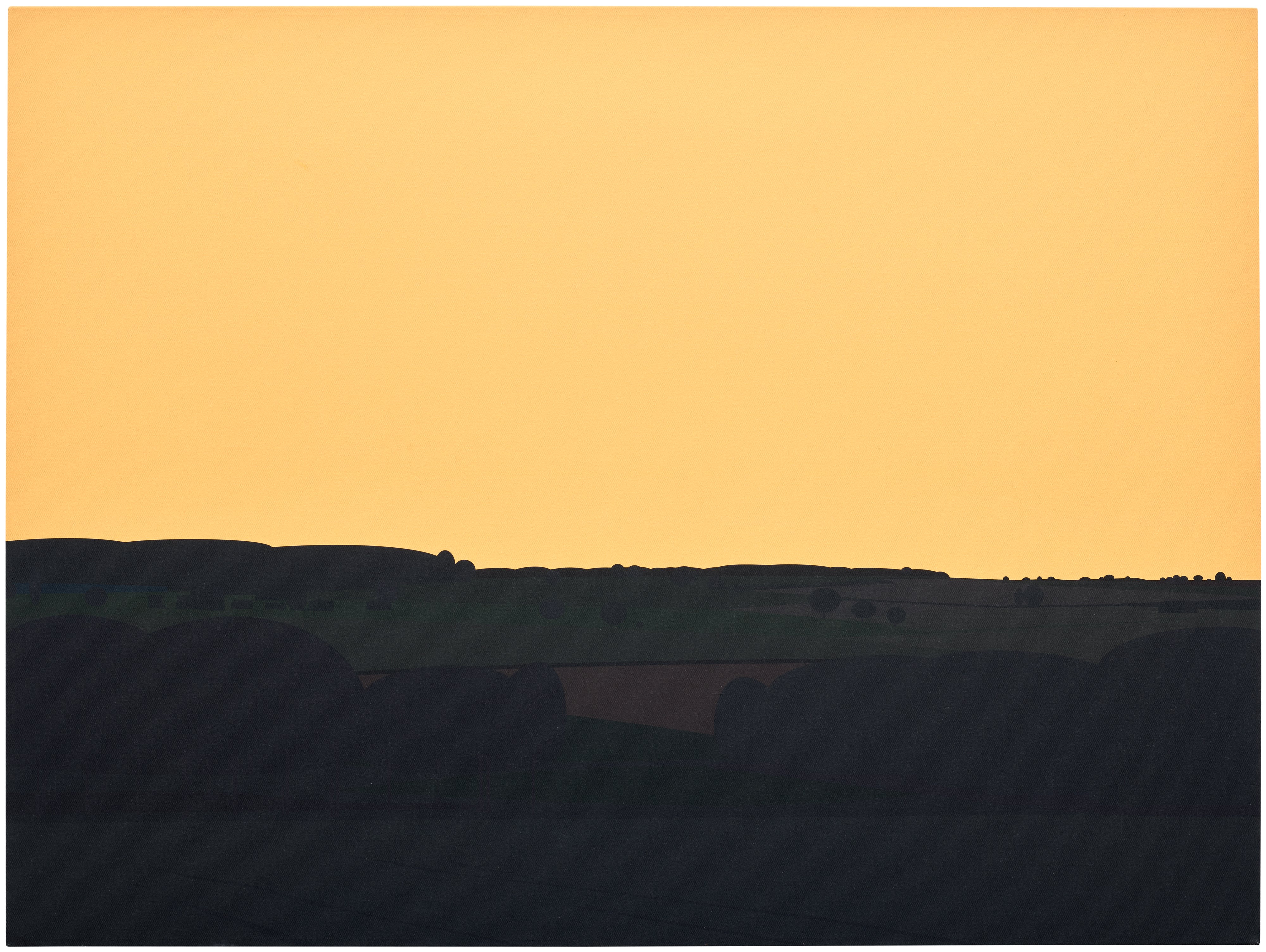 Julian Opie — View from my bedroom window. 06 2007