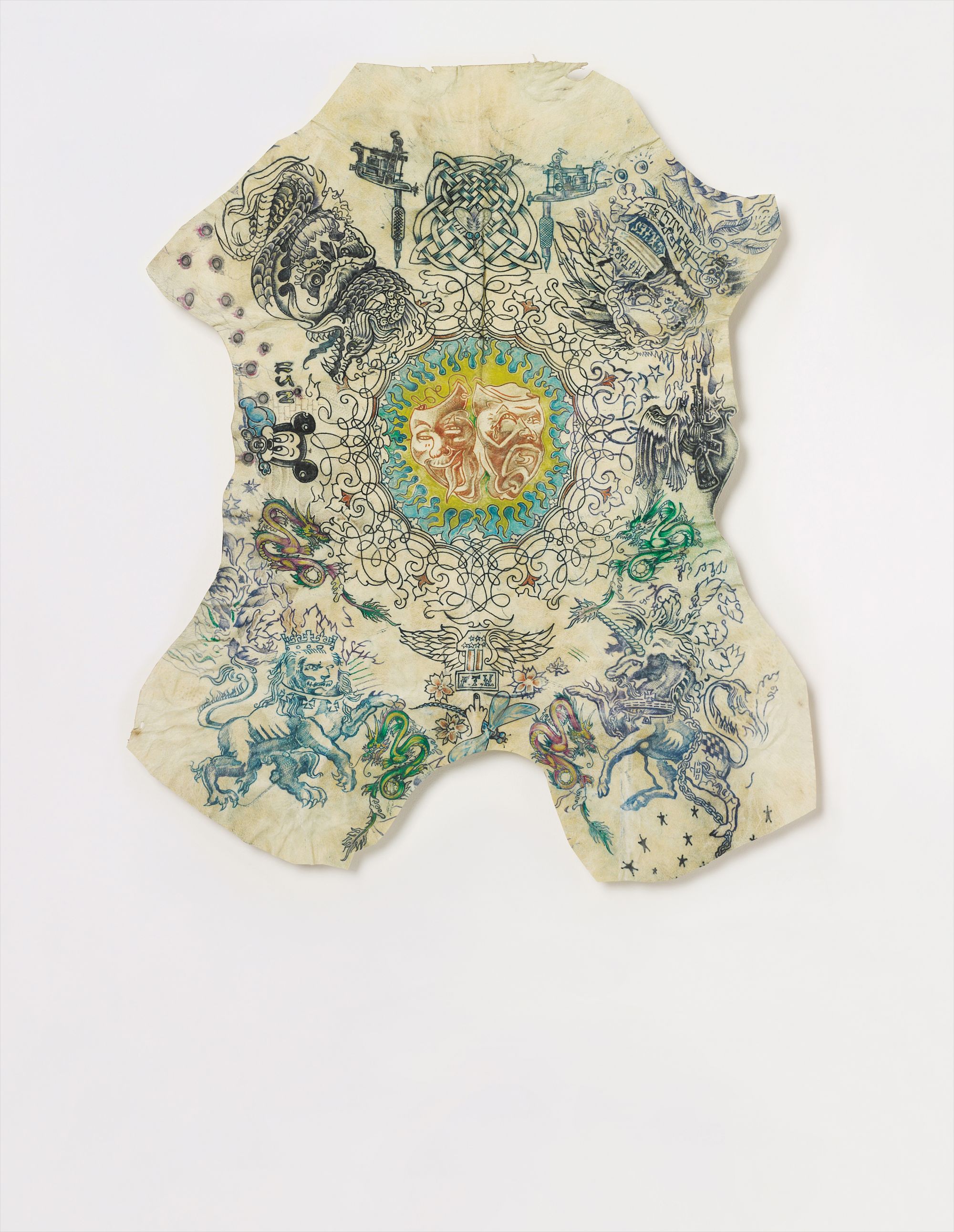 Wim Delvoye — Happy and sad