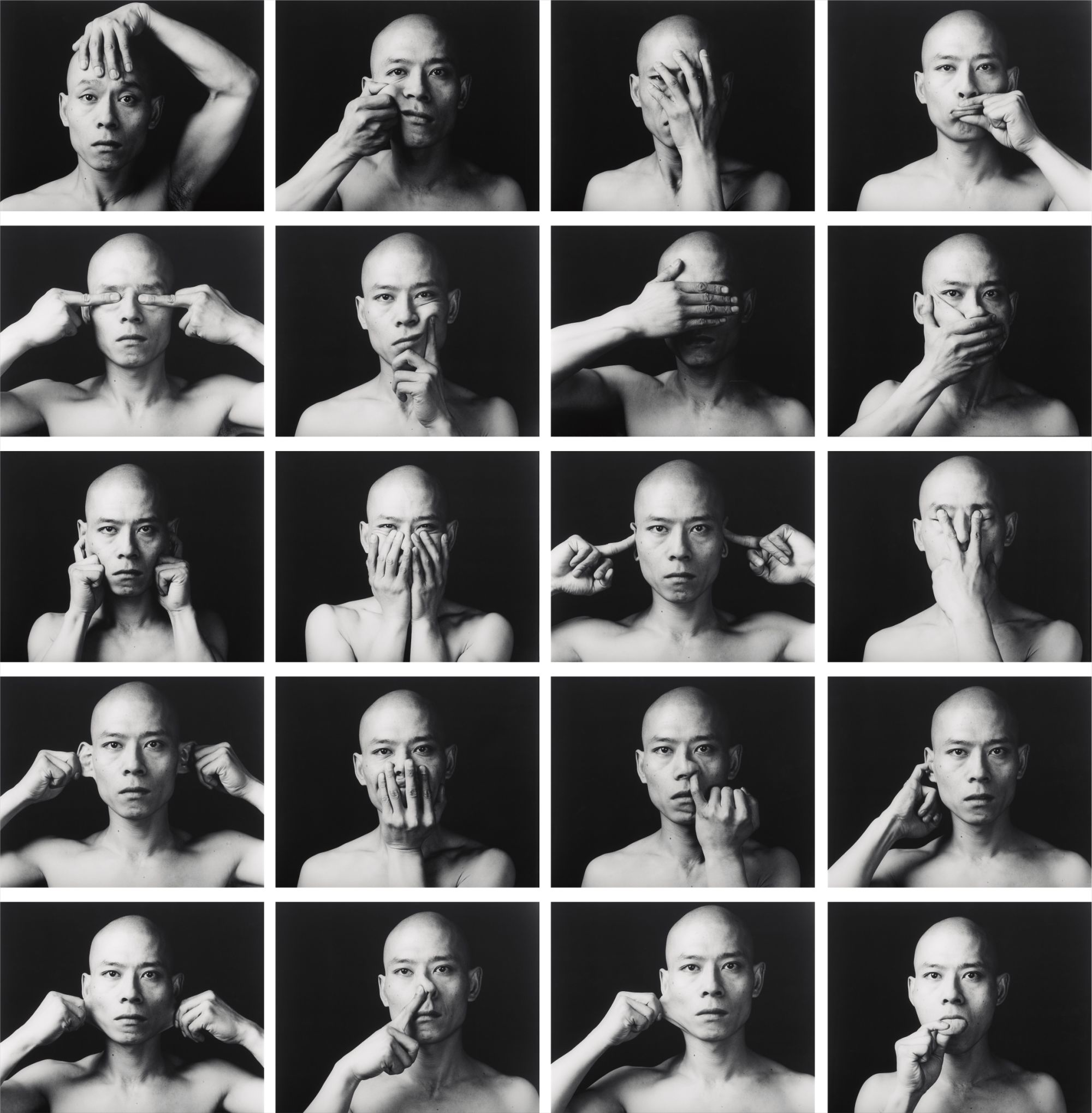 Zhang Huan — Skin (20 Self Portraits)