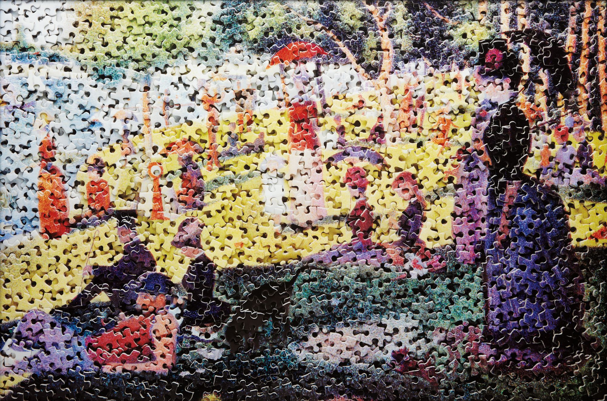 Vik Muniz — A Sunday On La Grande Jatte, After Georges Seurat (Gordian Puzzles)
