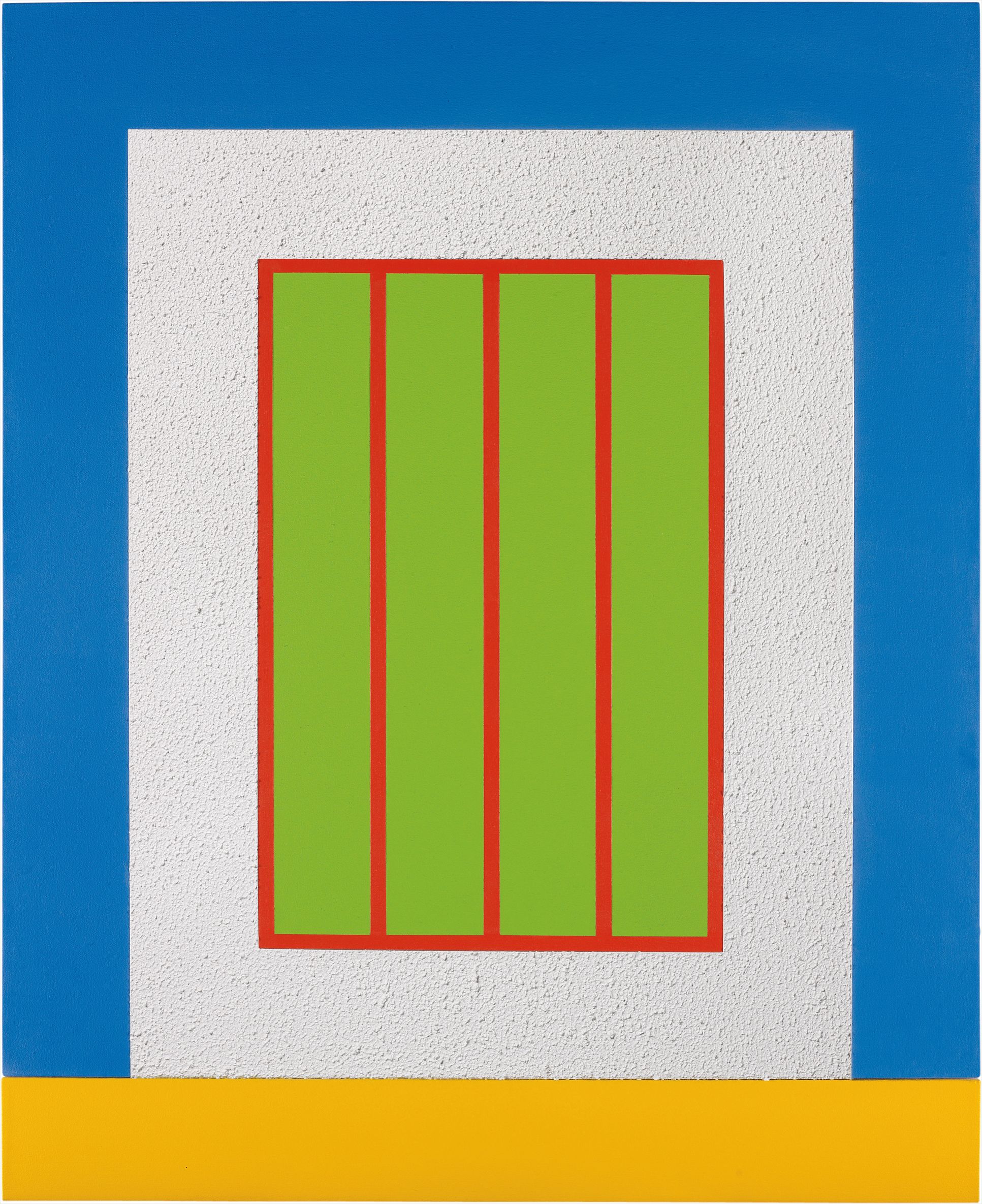 Peter Halley — White Prison