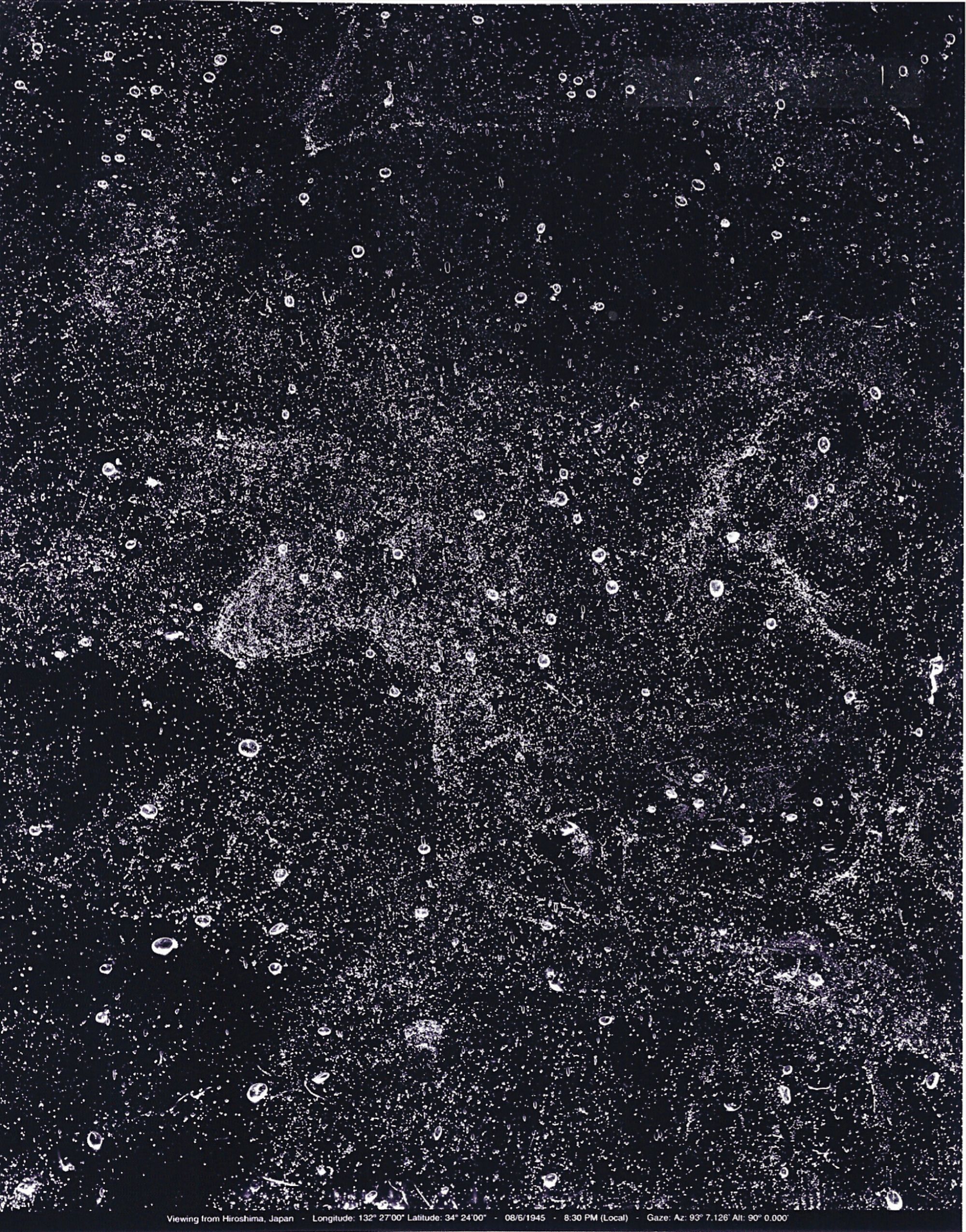 Vik Muniz — Pictures of Air (Viewing From Hiroshima, Japan)