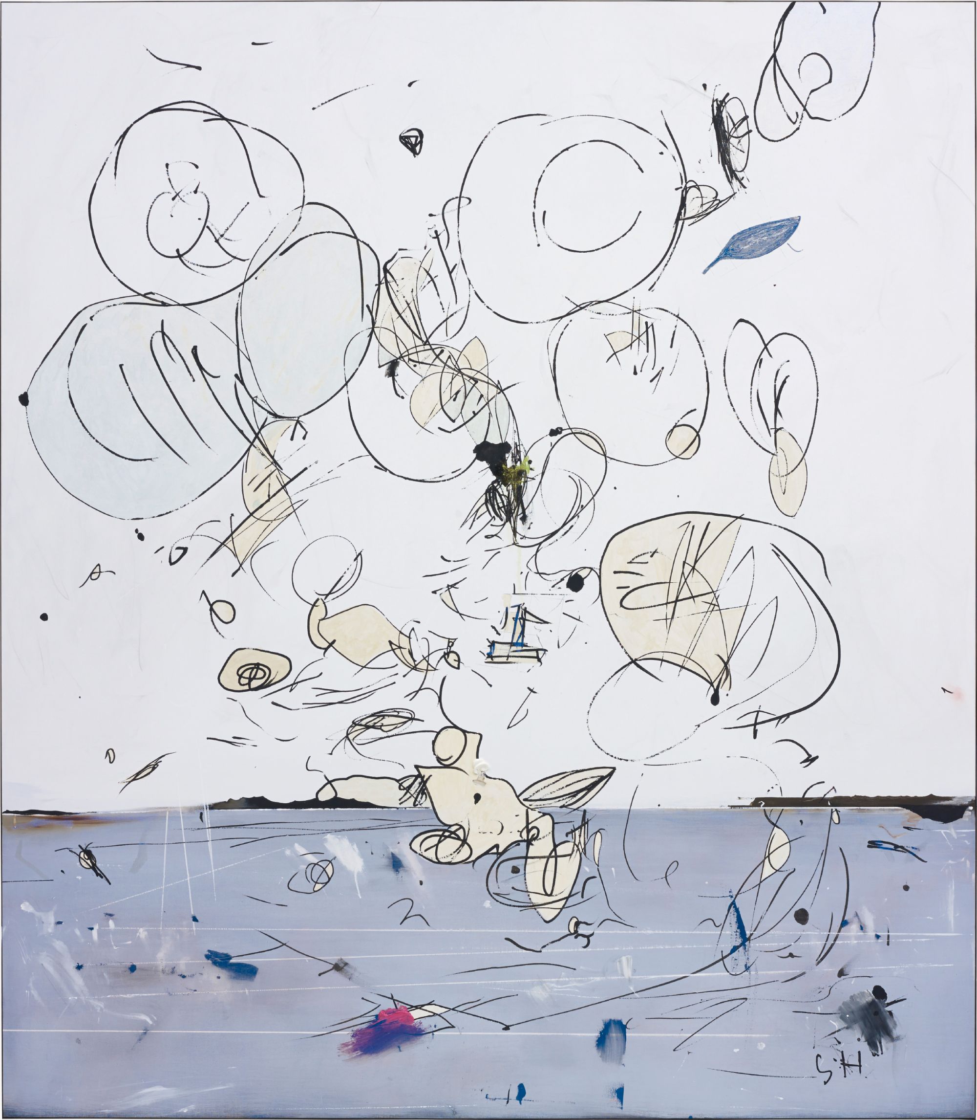 Secundino Hernández — “I want to force everything that’s happening in the studio onto the canvas.” Secundino Hernández