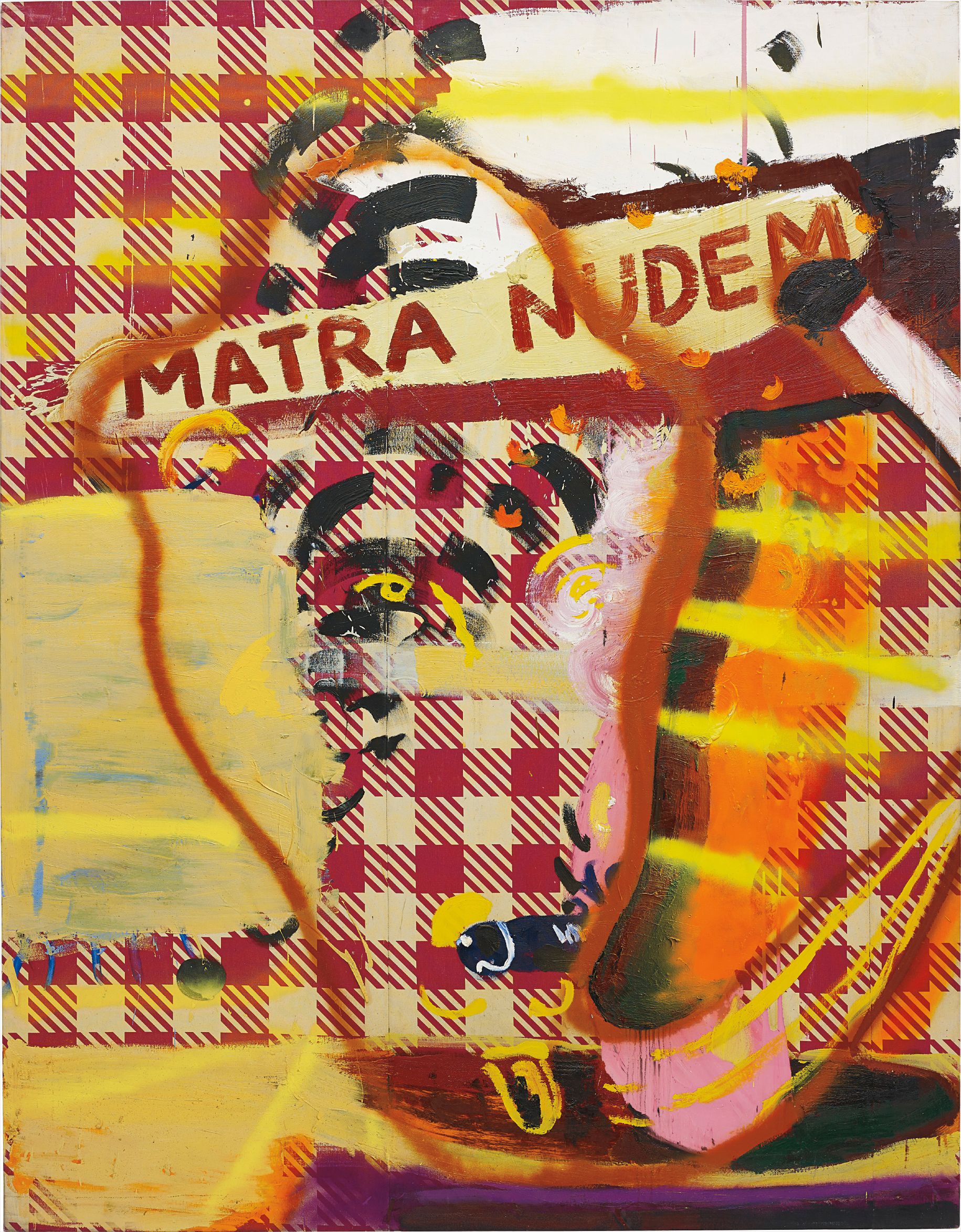 Julian Schnabel — Tati Painting (Matra Nudem)