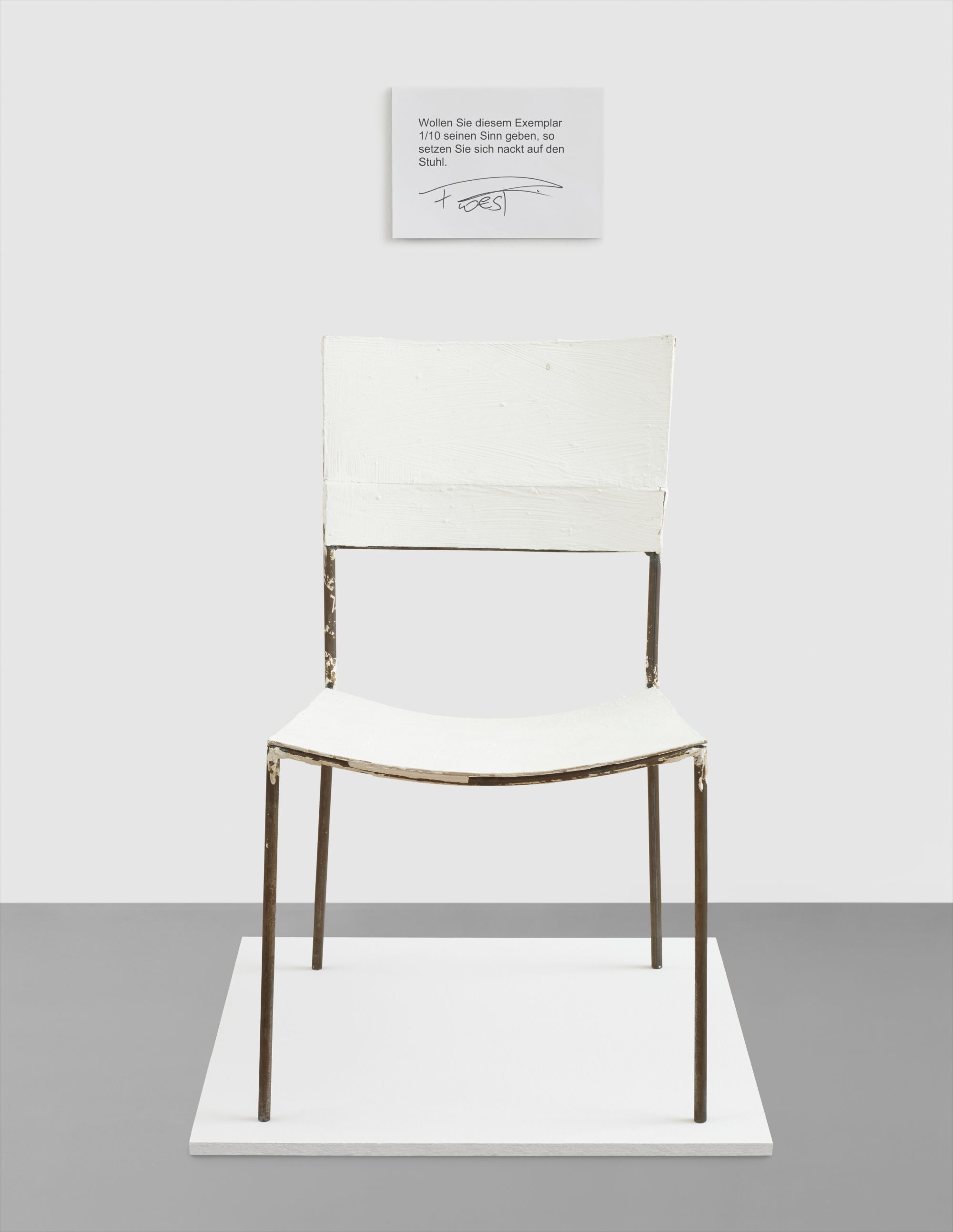 Franz West — Nacktstuhl