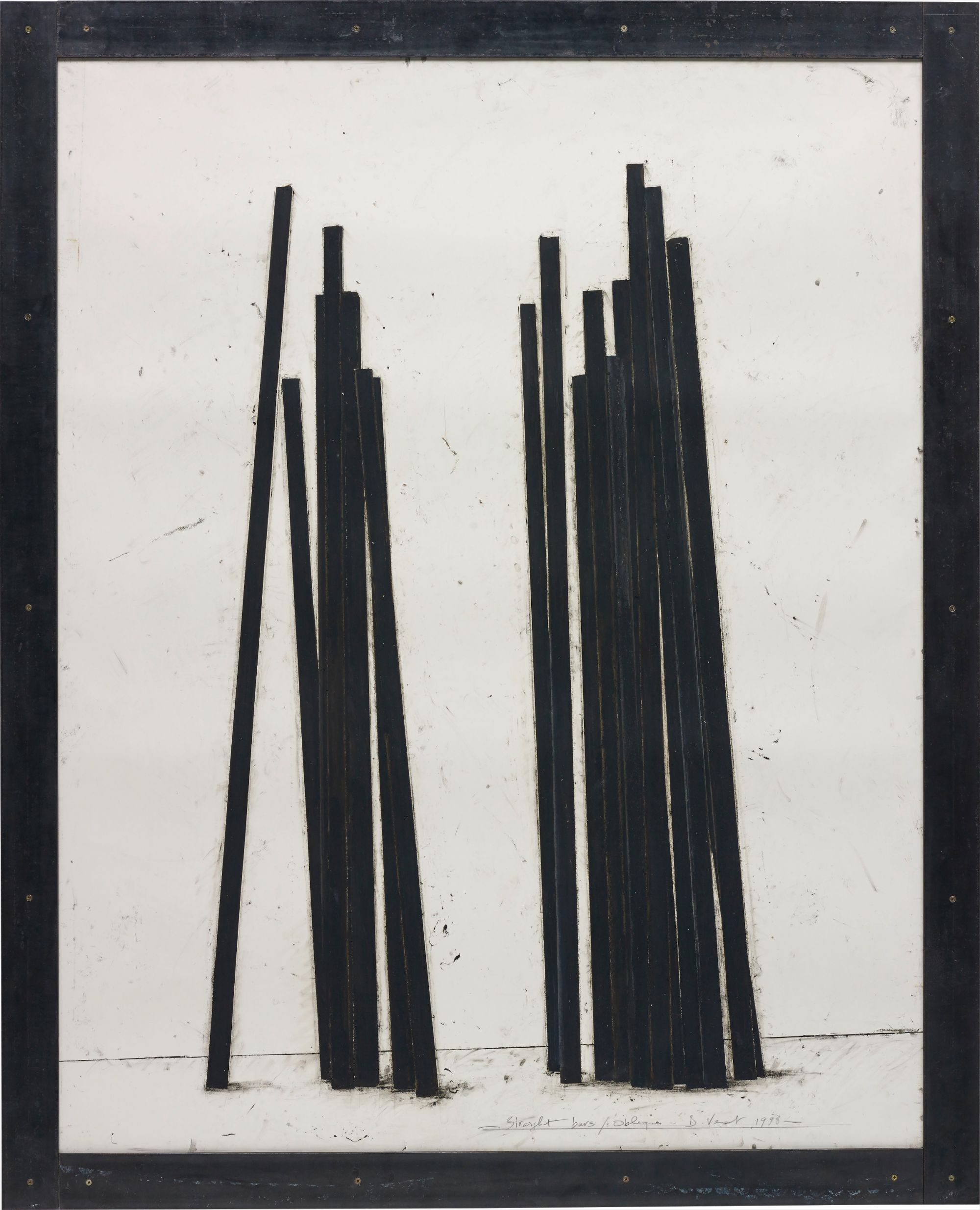 Bernar Venet — Straight Bars / Obliques