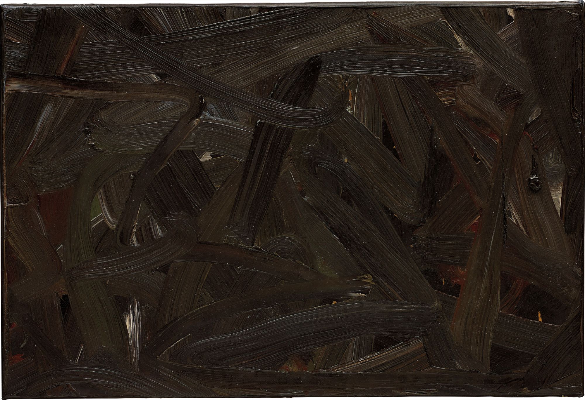 Gerhard Richter — Inpainting Brown