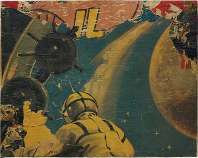 Constantin Tacou emigrated from Romania to France in 1948. There, he became an  important and charismatic figure in Bohemian post-war Paris where he worked as the editor of the Cahiers de L'Herne. Tacou not only published Rotella’s biography, Une Vie D’artiste, but he was also an avid collector with an acutely discerning eye, acquiring some outstanding works by Fontana, Calder, Christo, Klein, Tinguely and Rotella.