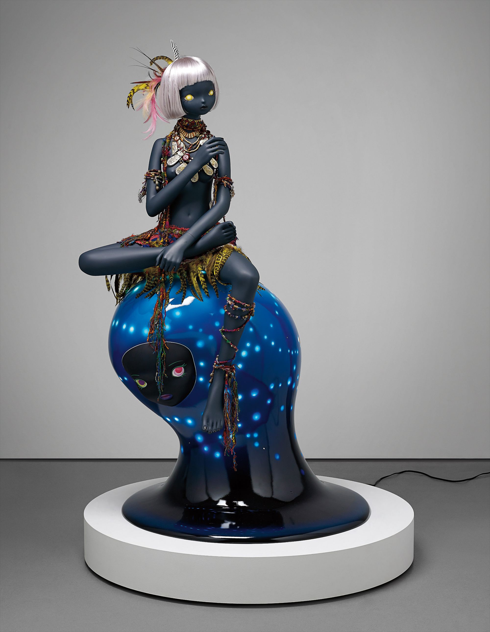 Rinko-Chan on the Building