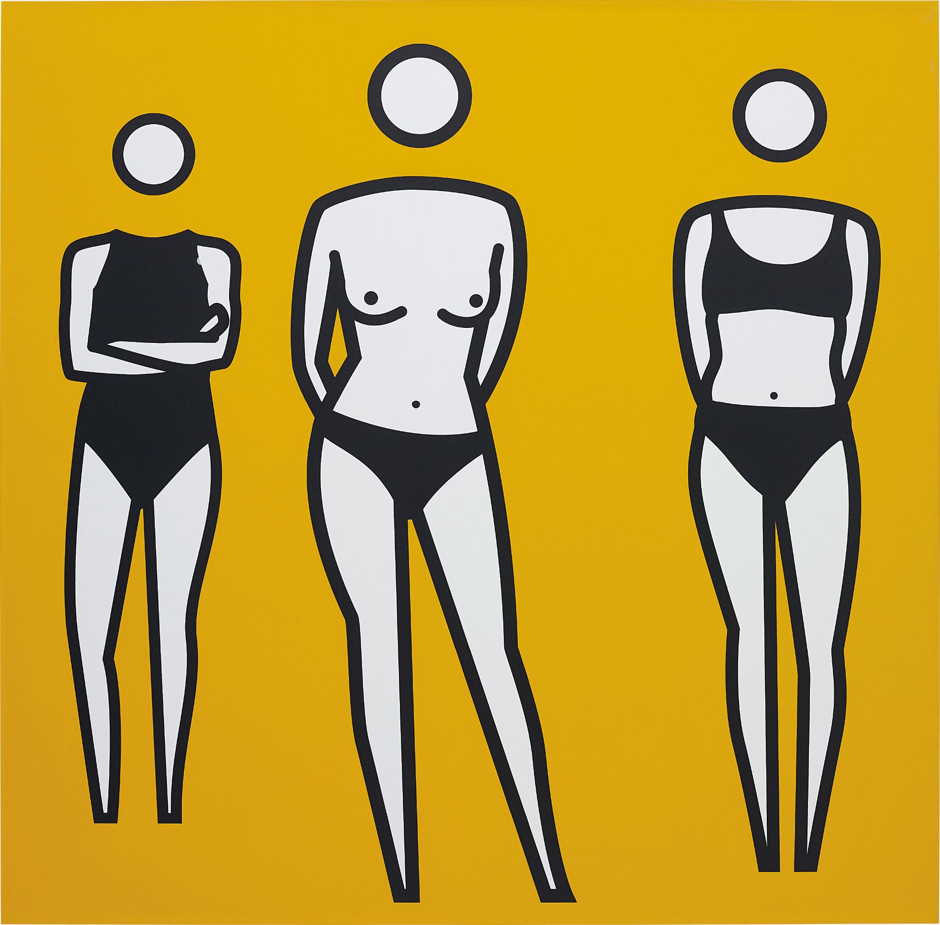 Julian Opie — Bathers