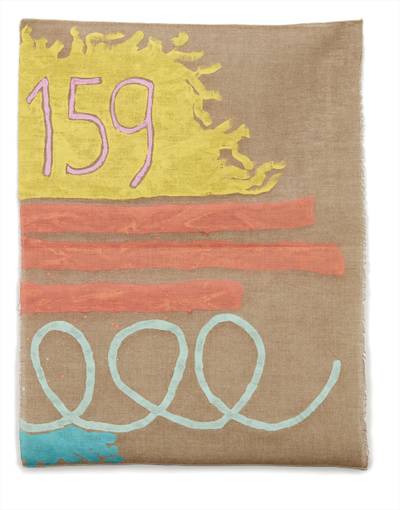 Tre linee con arabesco n.159