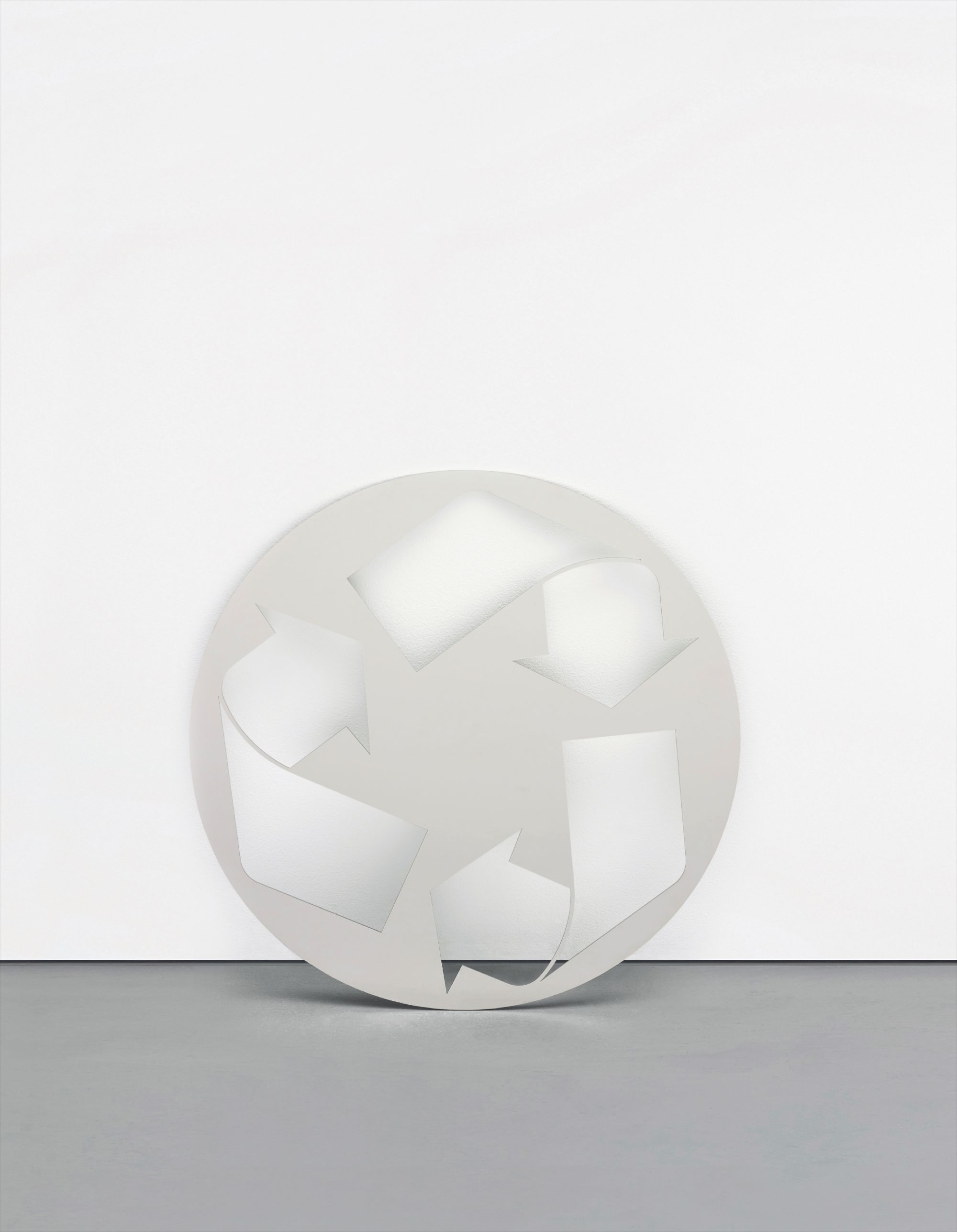 Kelley Walker — laser cut mirrored steel