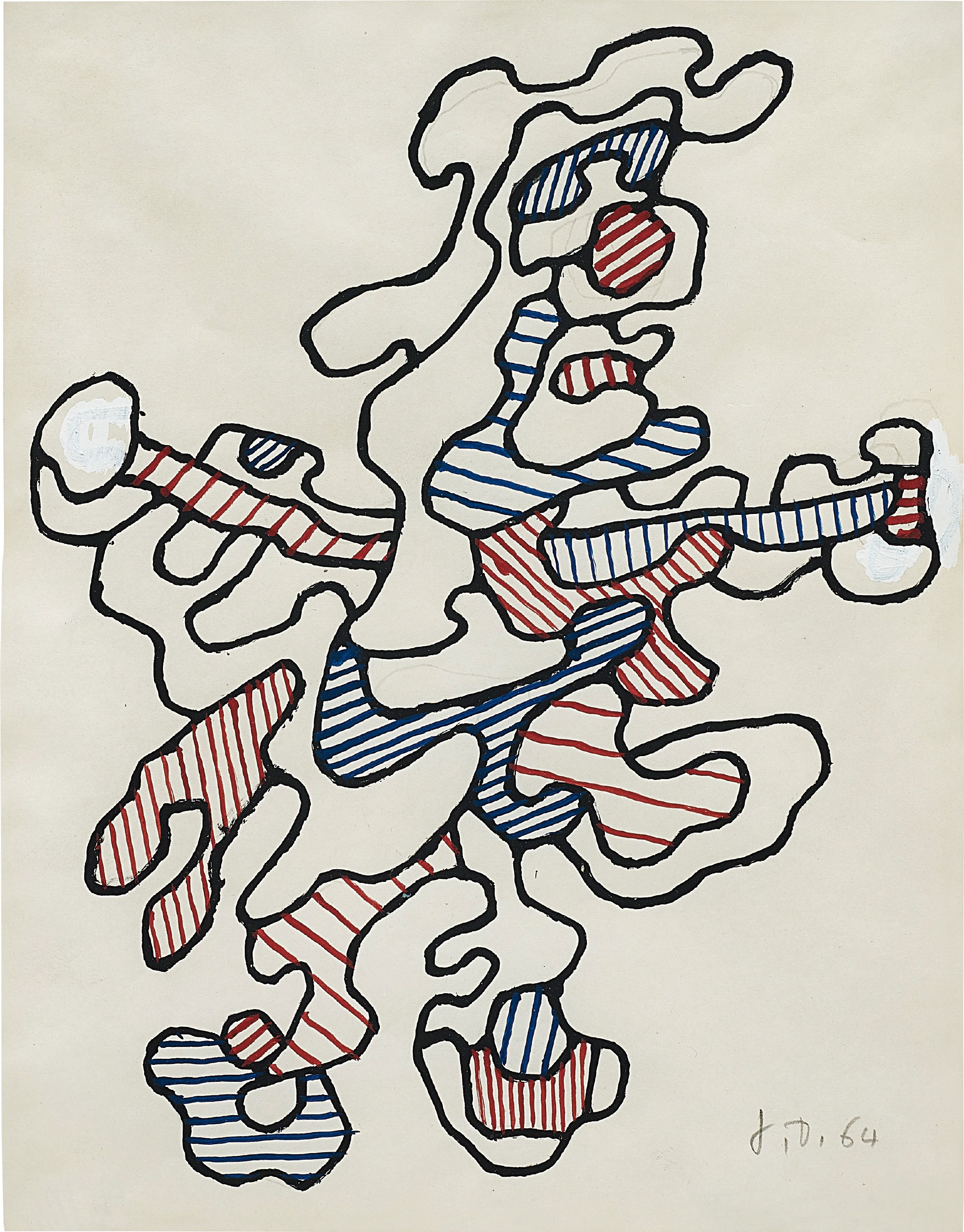 Jean Dubuffet — Personnage IV